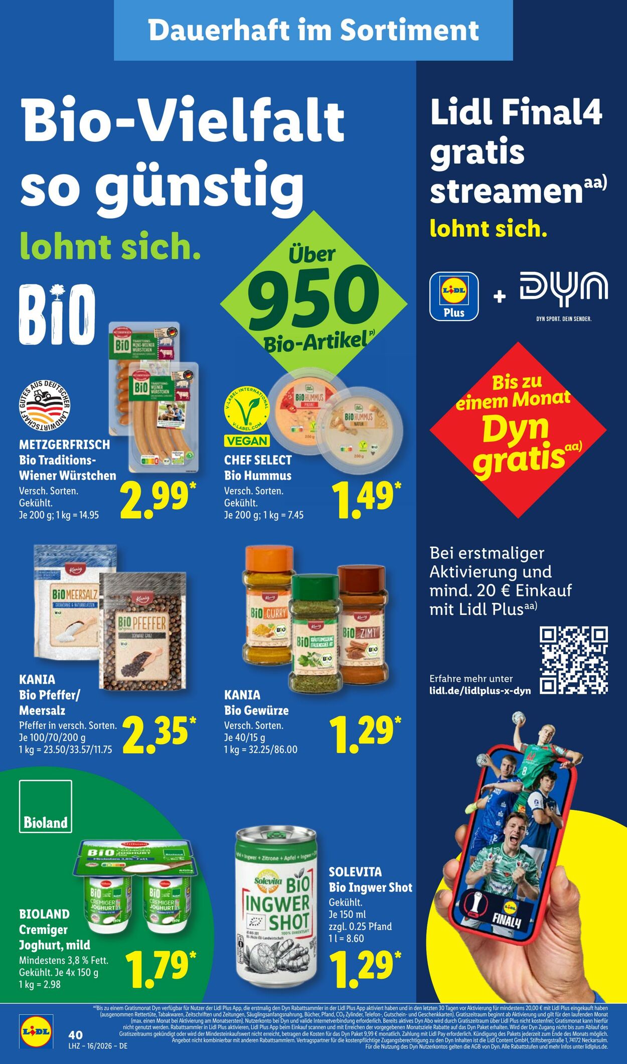 Prospekt Lidl 13.04.2026 - 18.04.2026