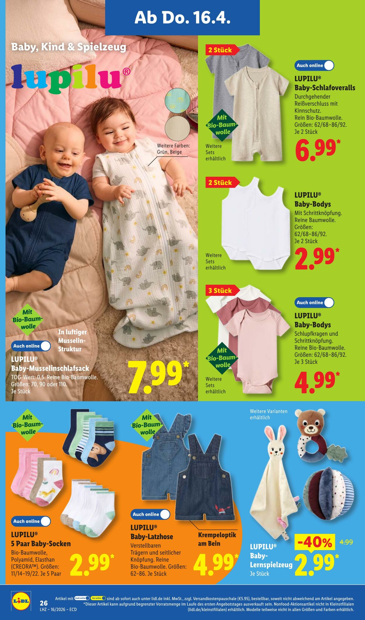 Prospekt Lidl 13.04.2026 - 18.04.2026