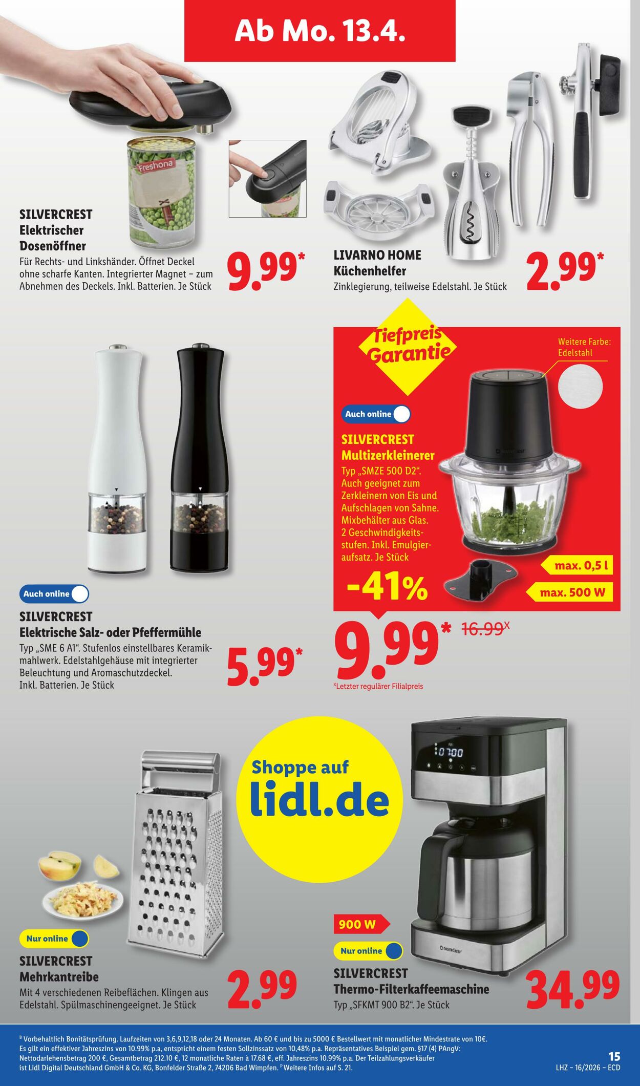 Prospekt Lidl 13.04.2026 - 18.04.2026