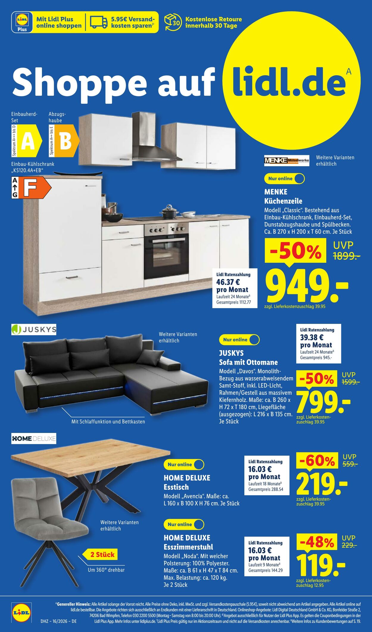 Prospekt Lidl 13.04.2026 - 18.04.2026