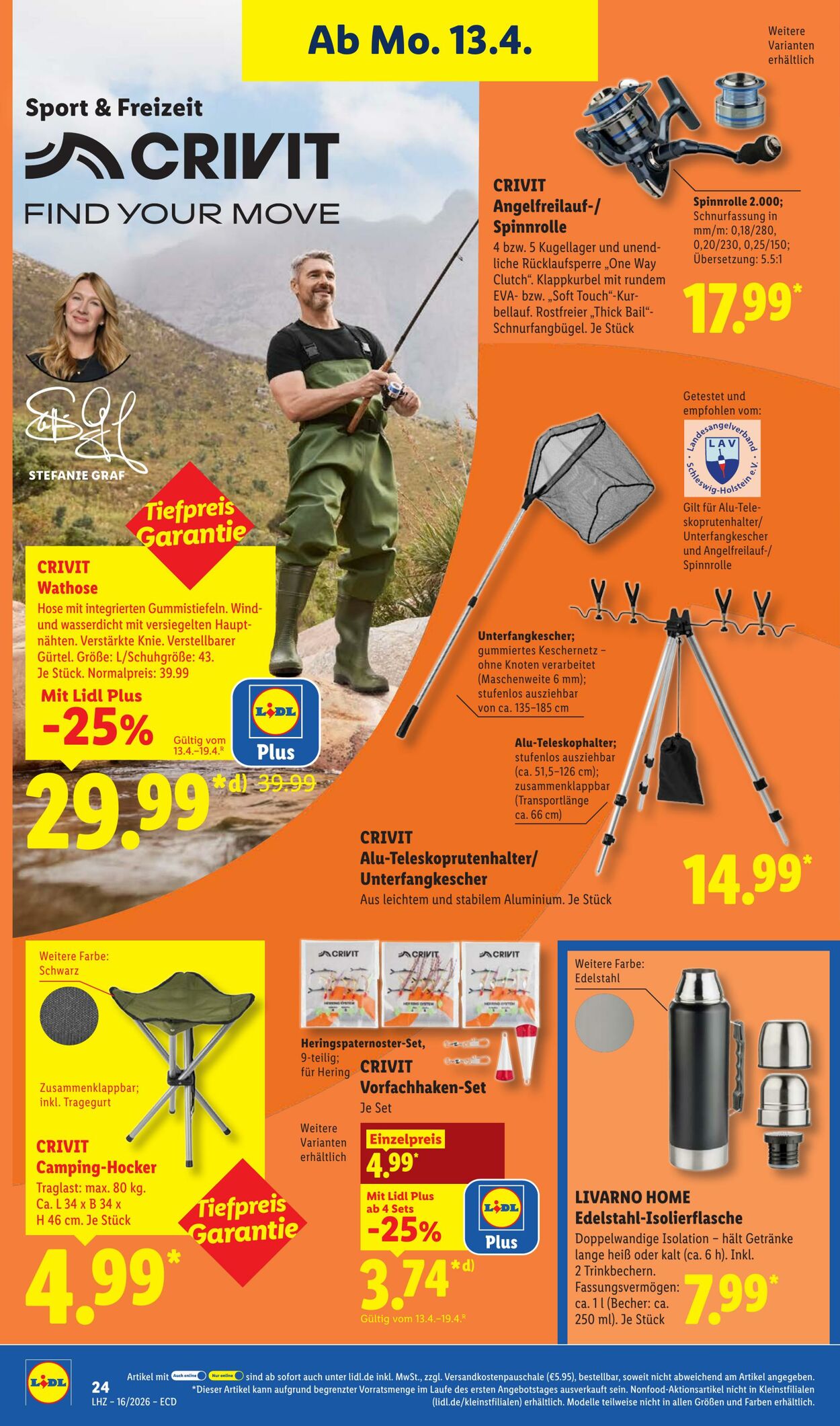 Prospekt Lidl 13.04.2026 - 18.04.2026