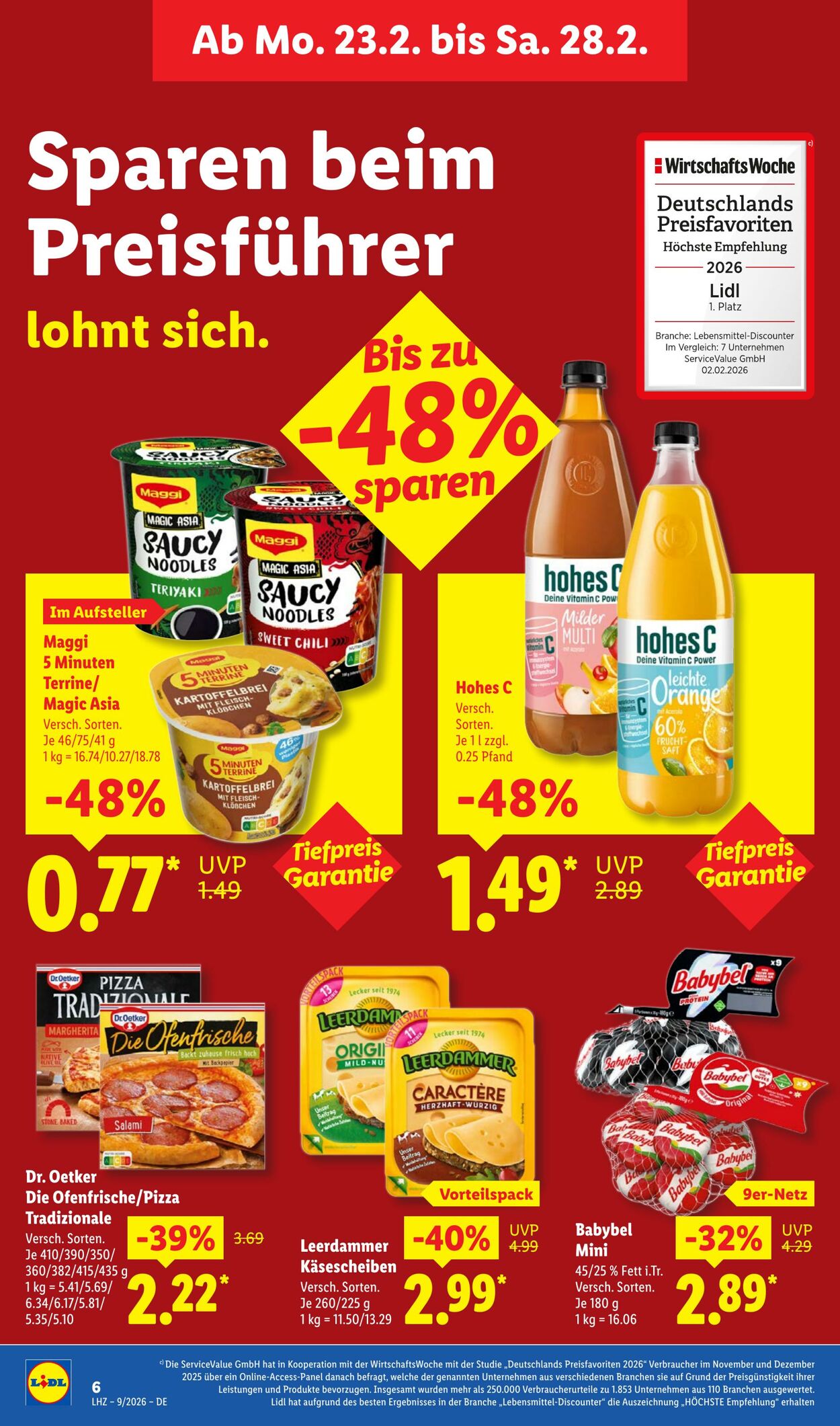 Prospekt Lidl 23.02.2026 - 28.02.2026