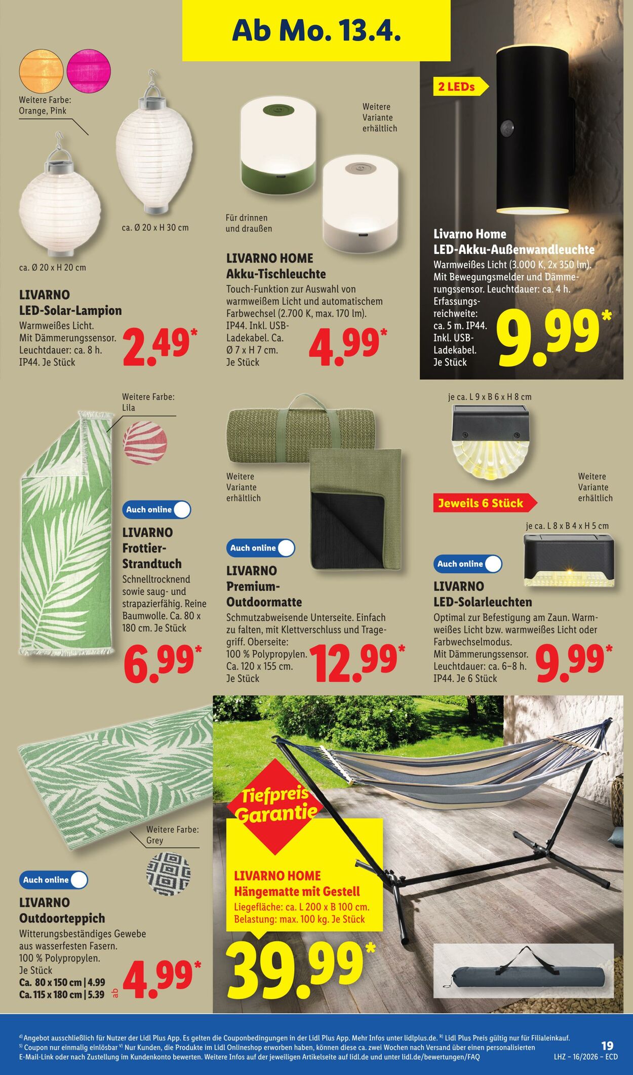 Prospekt Lidl 13.04.2026 - 18.04.2026