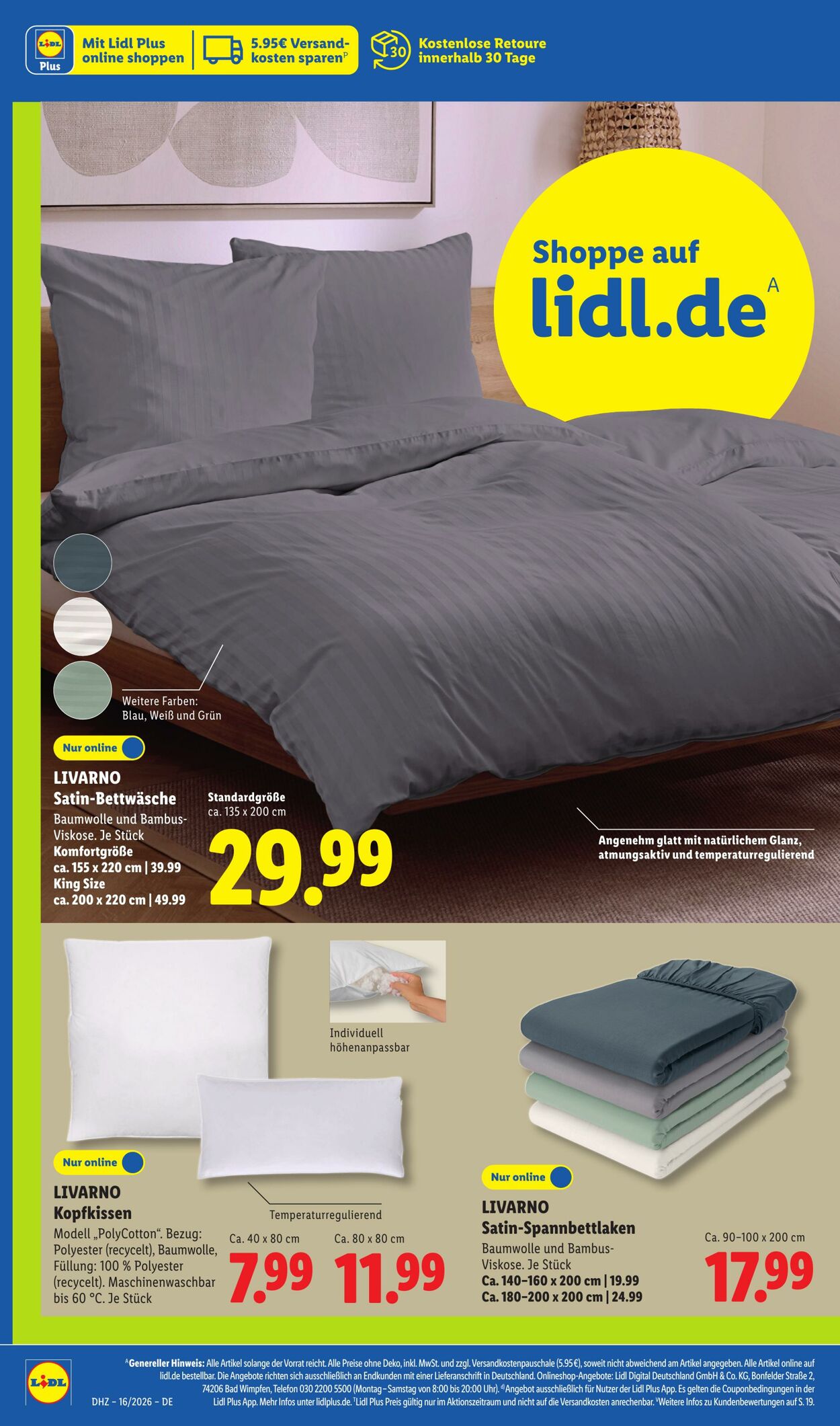 Prospekt Lidl 13.04.2026 - 18.04.2026