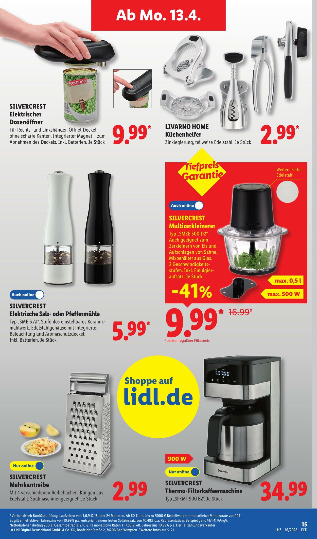 Prospekt Lidl 13.04.2026 - 18.04.2026