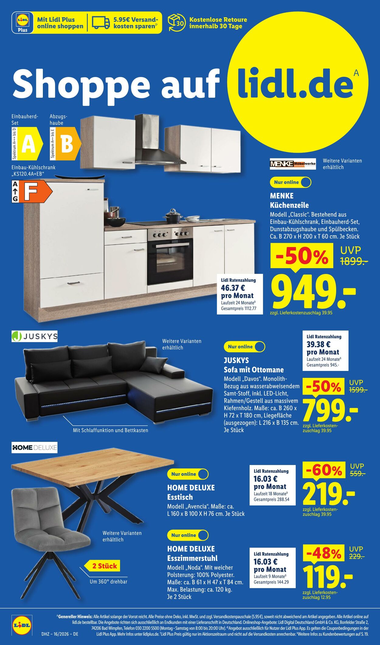 Prospekt Lidl 13.04.2026 - 18.04.2026