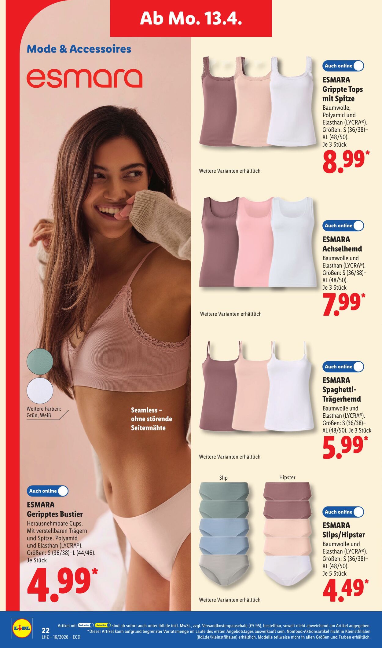 Prospekt Lidl 13.04.2026 - 18.04.2026