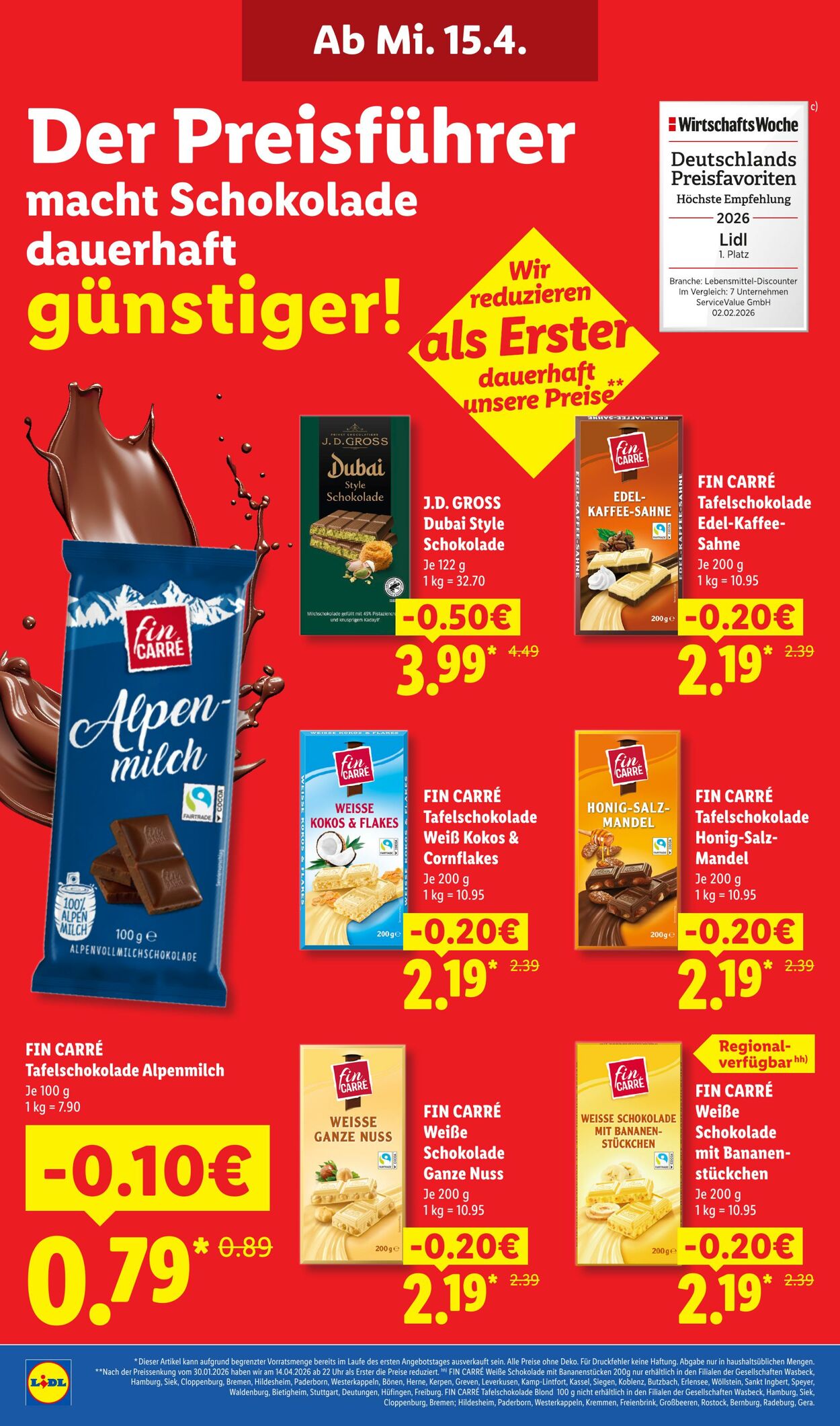 Prospekt Lidl 13.04.2026 - 18.04.2026