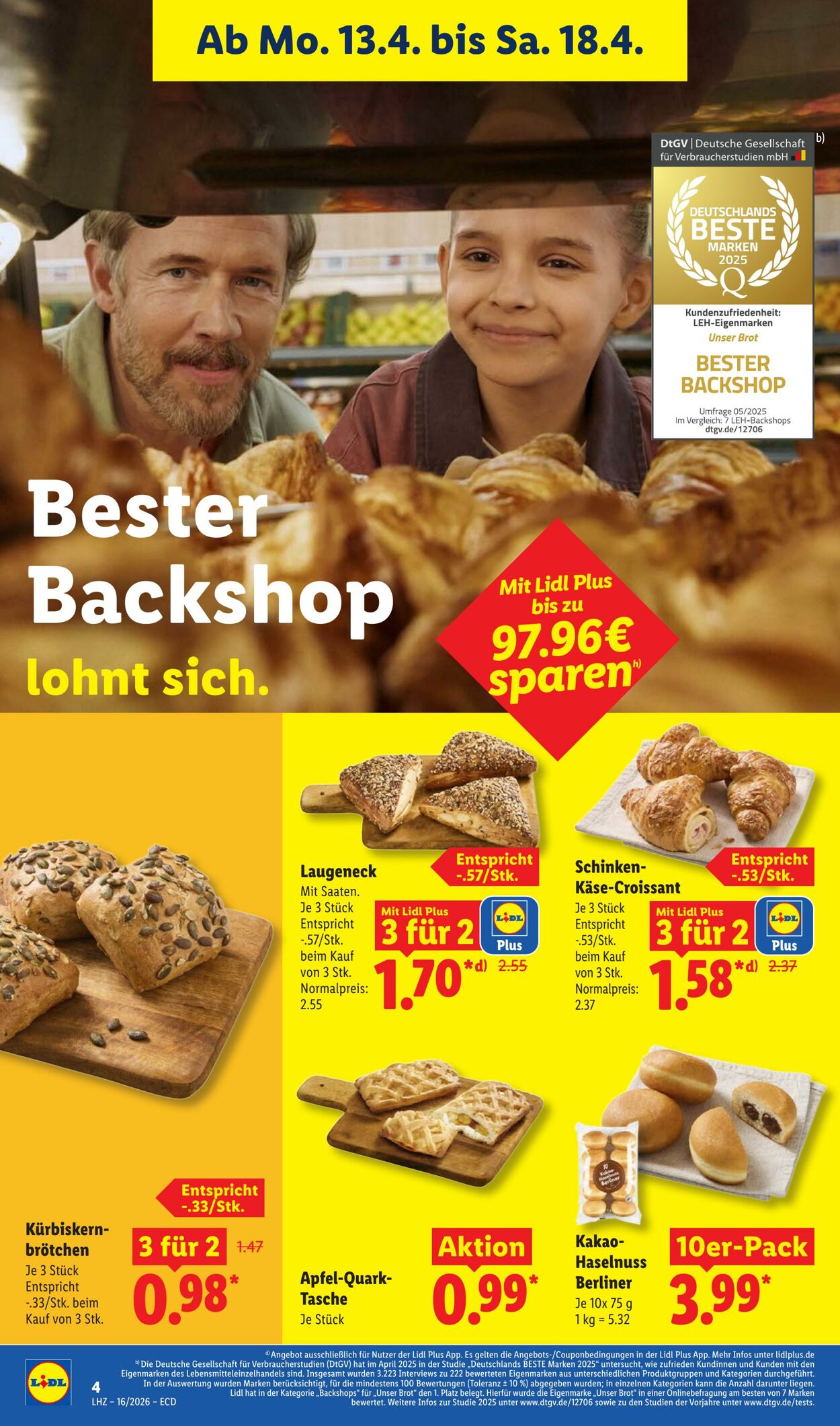 Prospekt Lidl 13.04.2026 - 18.04.2026