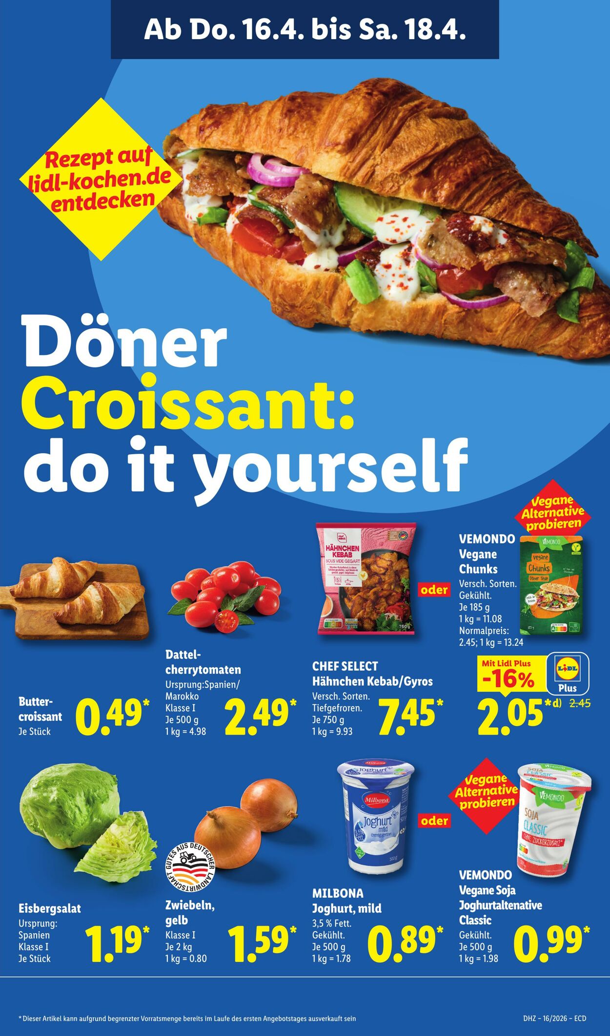 Prospekt Lidl 13.04.2026 - 18.04.2026