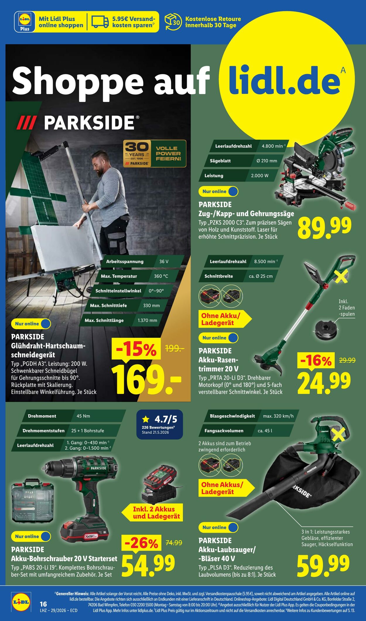 Prospekt Lidl 13.07.2026 - 18.07.2026