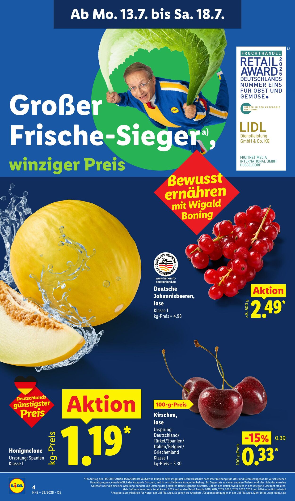 Prospekt Lidl 13.07.2026 - 18.07.2026