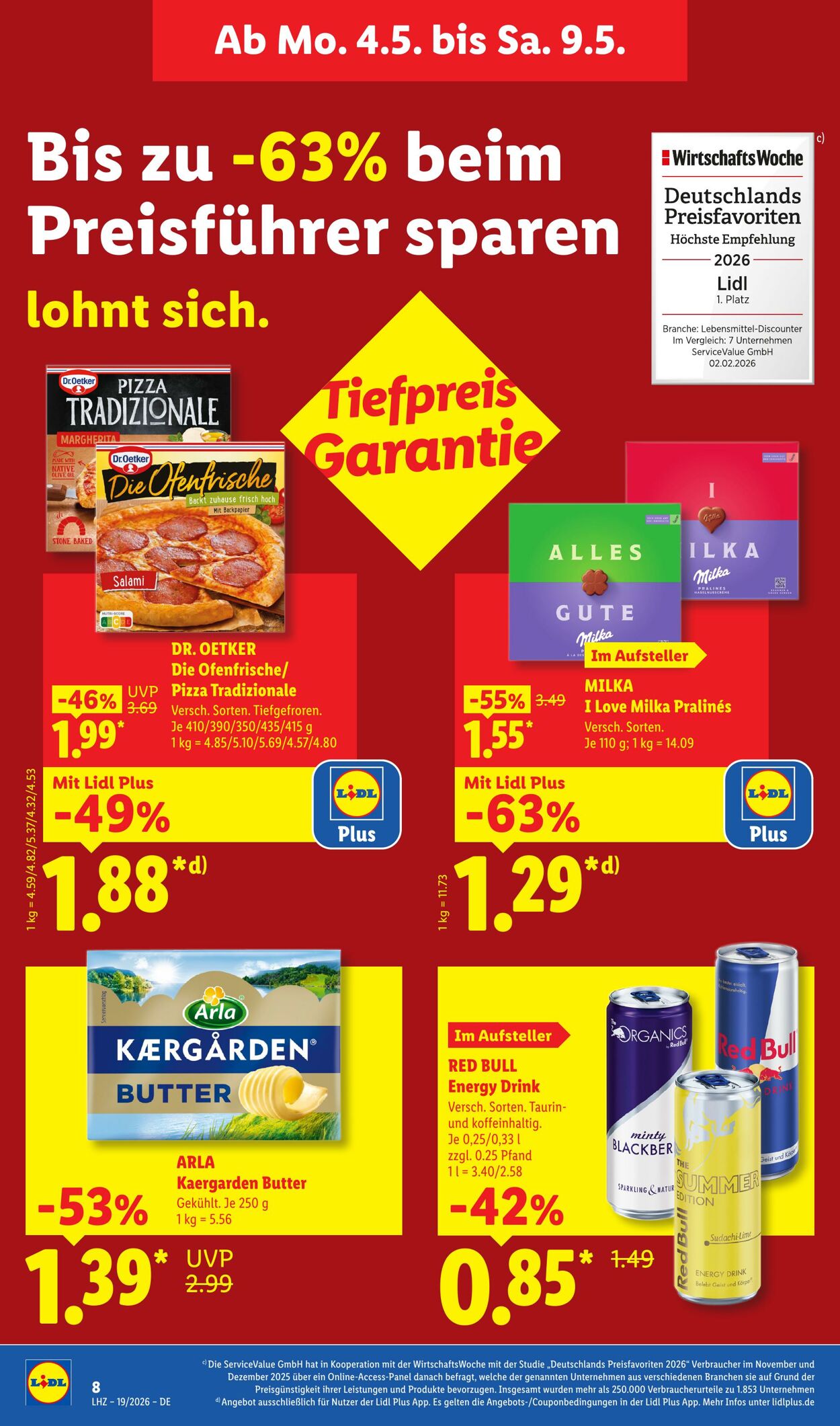 Prospekt Lidl 04.05.2026 - 09.05.2026