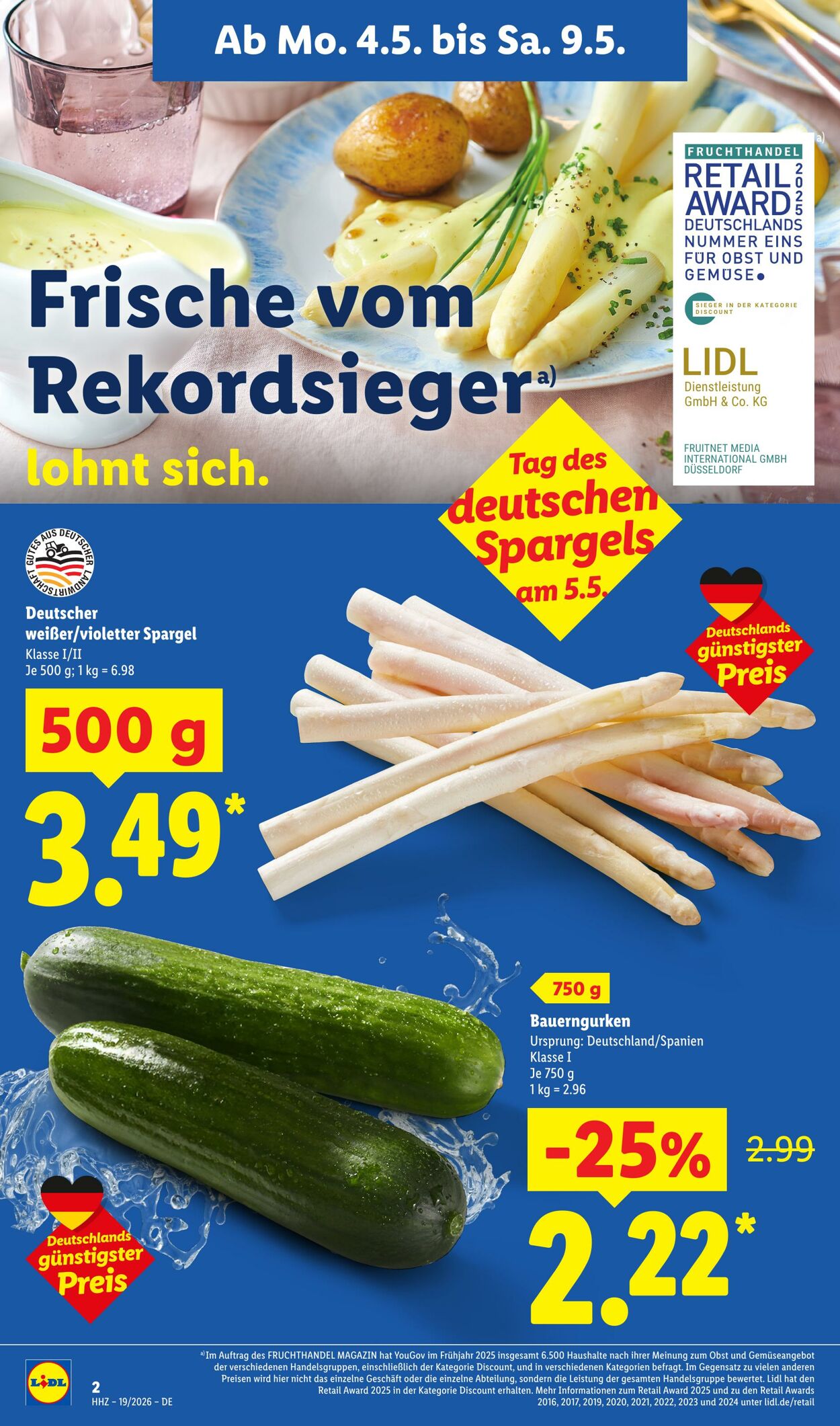 Prospekt Lidl 04.05.2026 - 09.05.2026