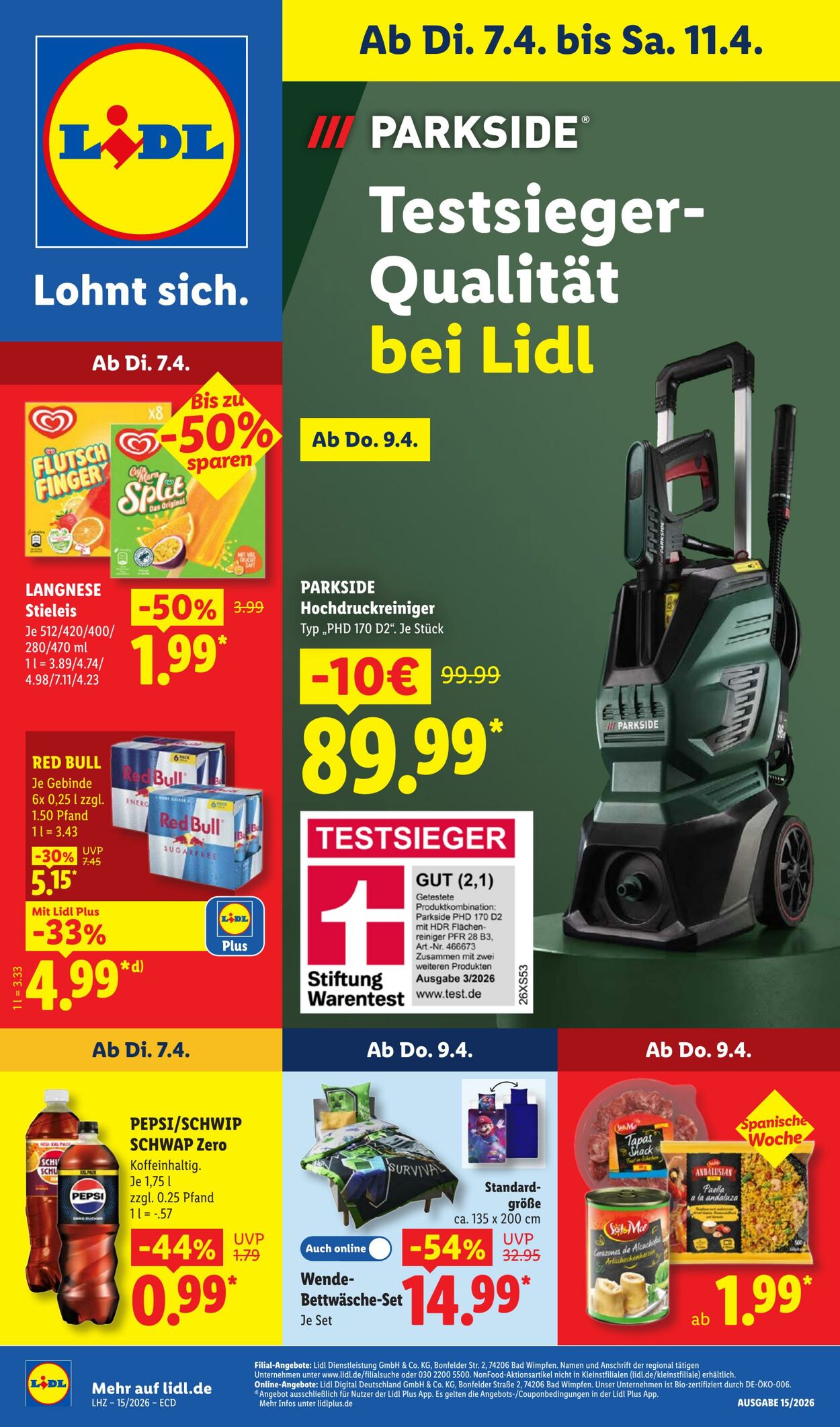 Prospekt Lidl 07.04.2026 - 11.04.2026