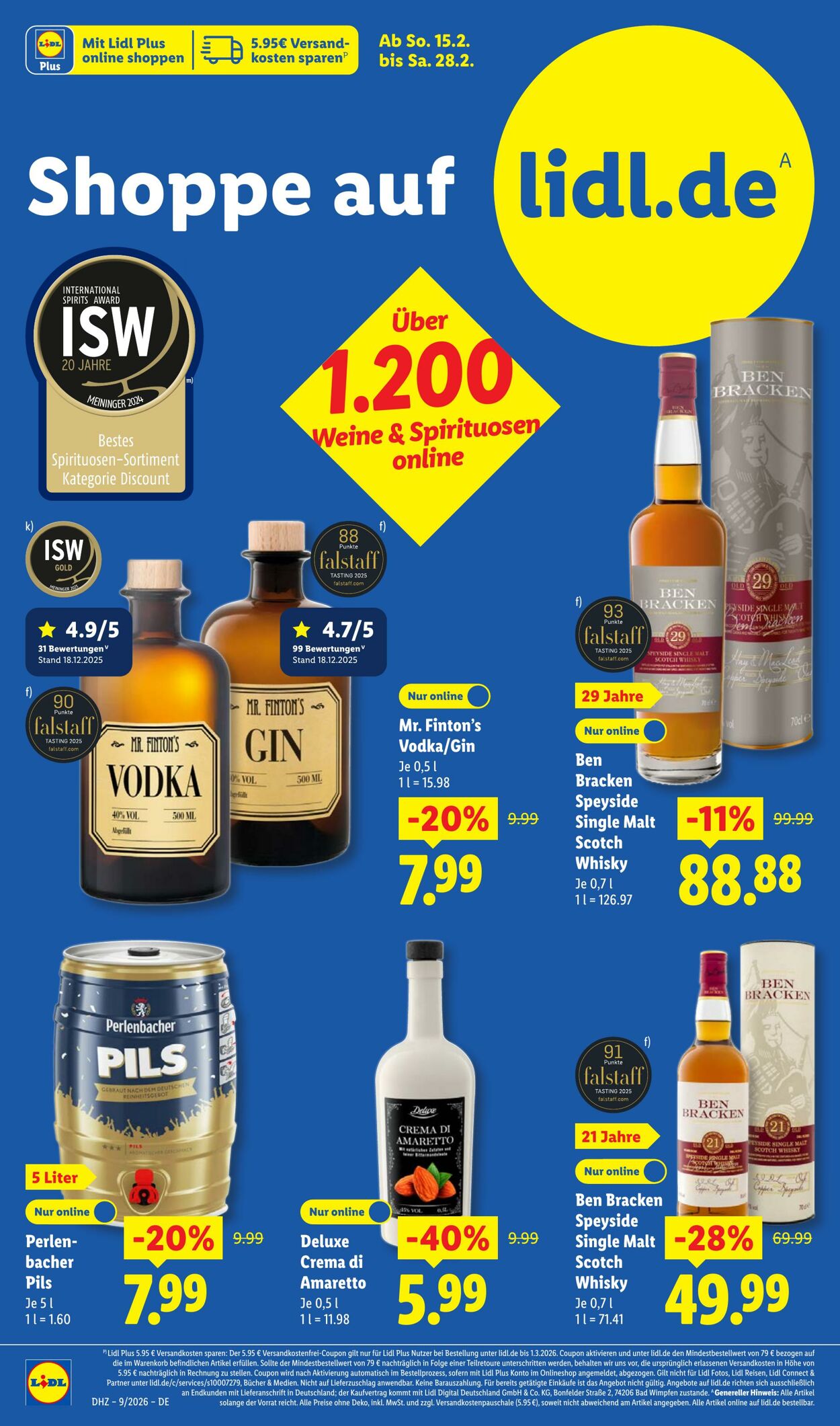 Prospekt Lidl 23.02.2026 - 28.02.2026