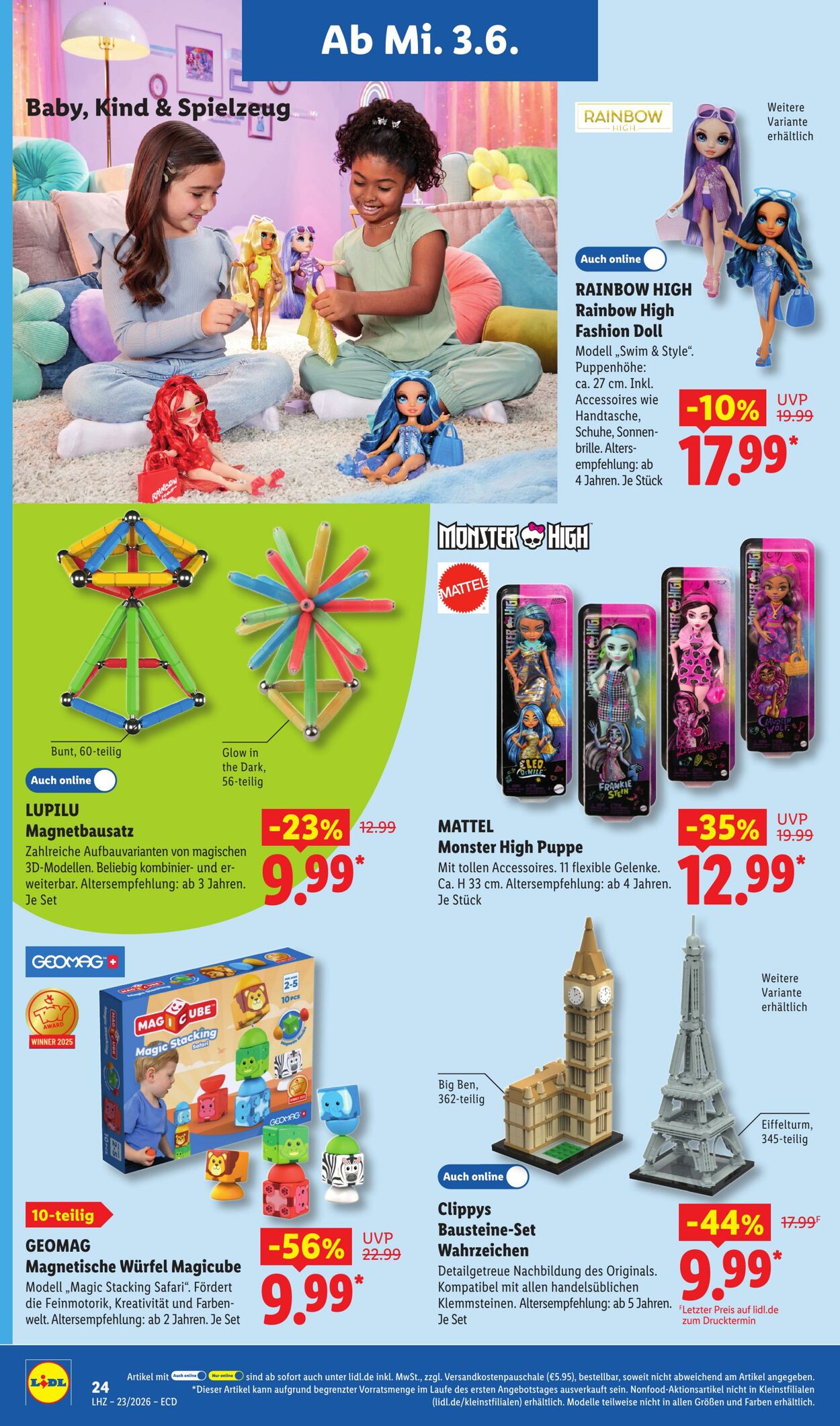 Prospekt Lidl 01.06.2026 - 06.06.2026