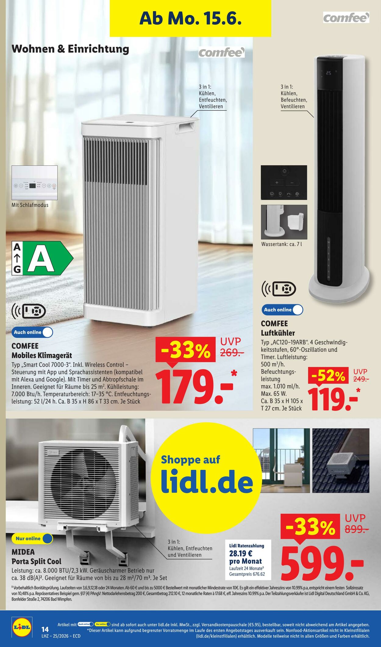 Prospekt Lidl 15.06.2026 - 20.06.2026