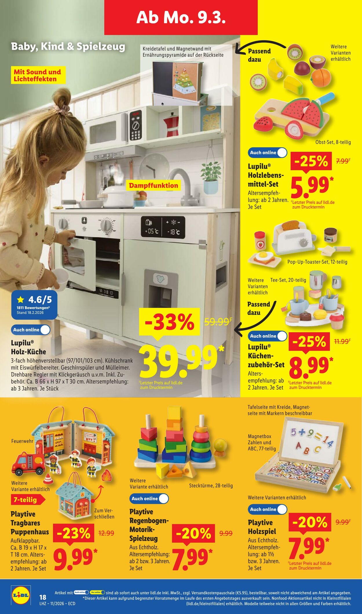 Prospekt Lidl 09.03.2026 - 14.03.2026