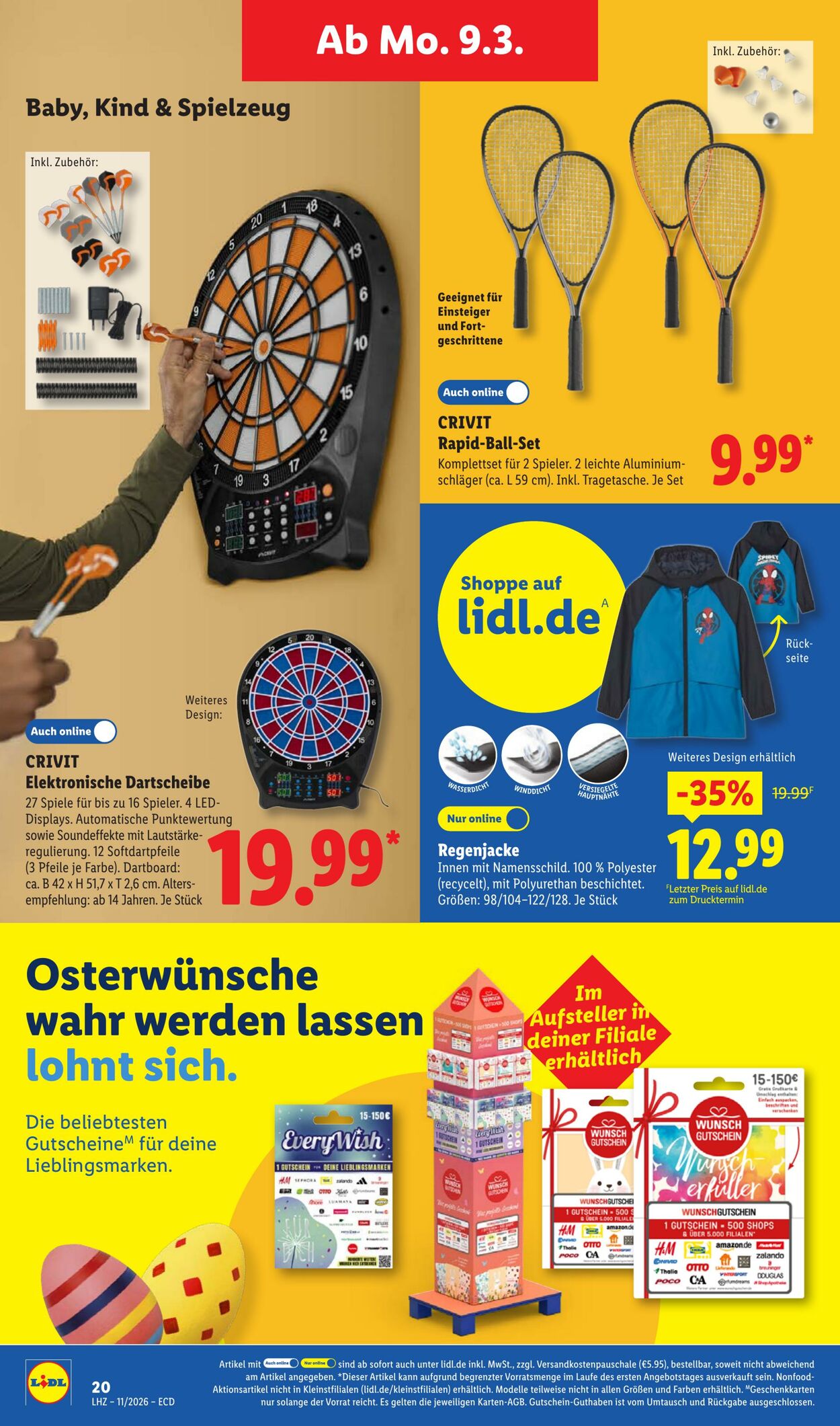 Prospekt Lidl 09.03.2026 - 14.03.2026
