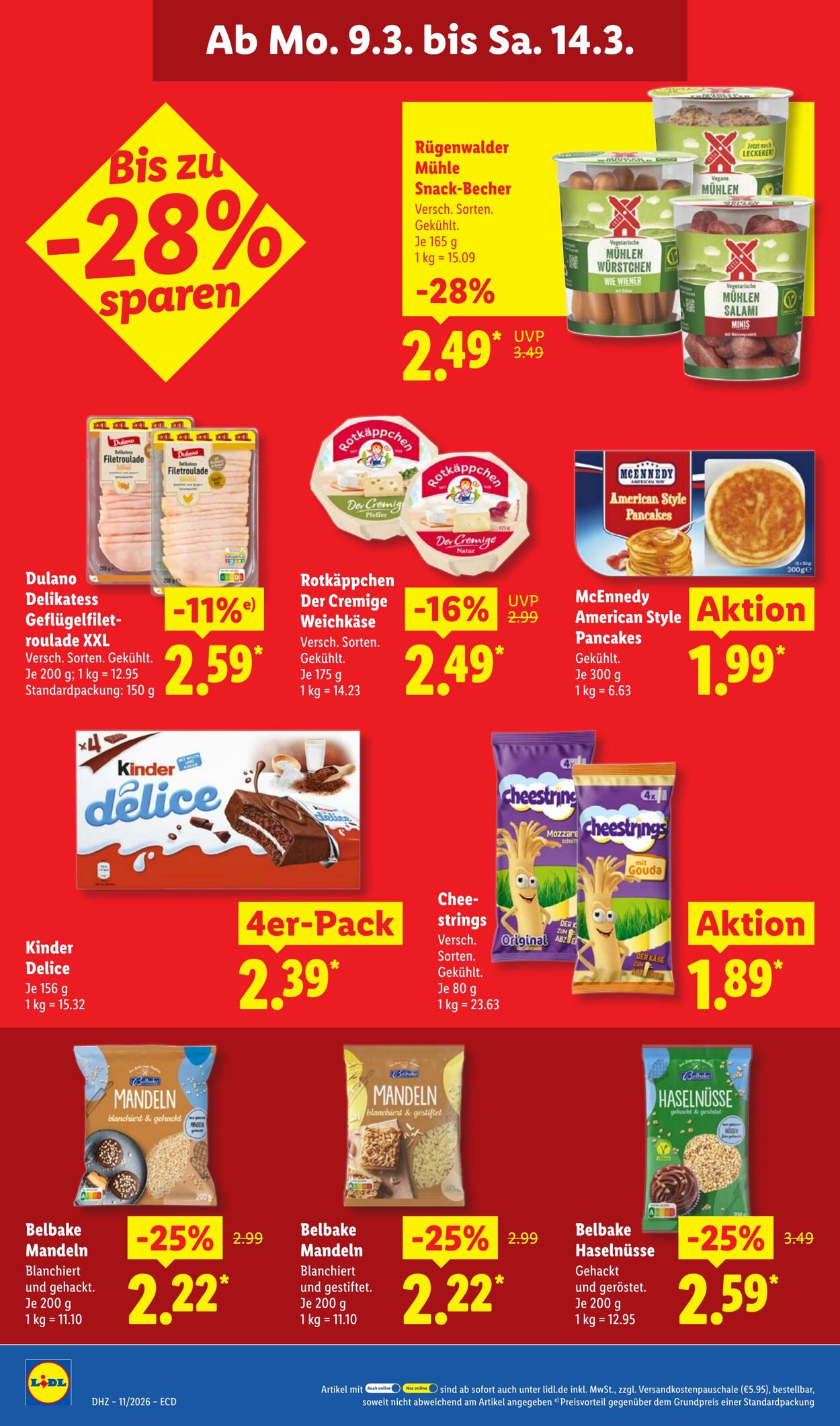Prospekt Lidl 09.03.2026 - 14.03.2026