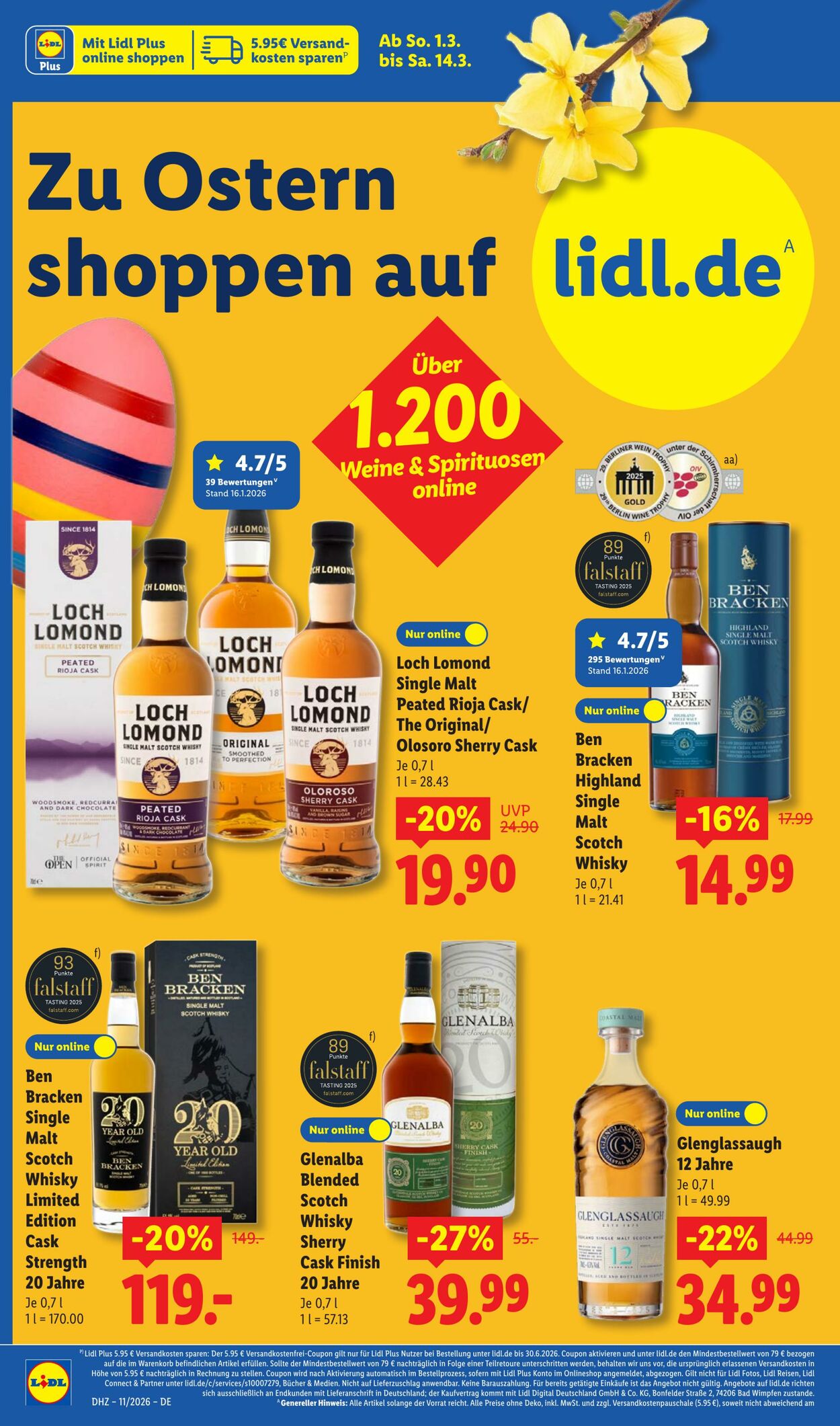Prospekt Lidl 09.03.2026 - 14.03.2026