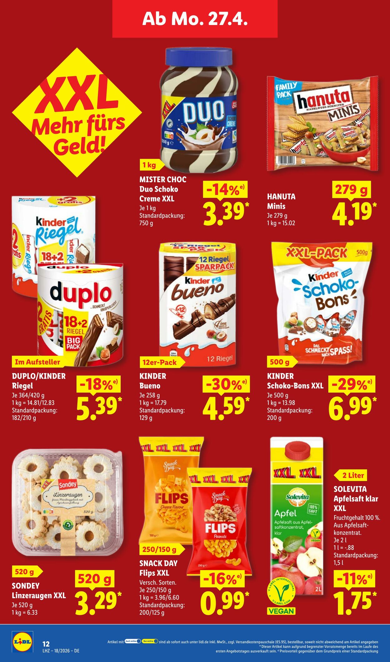 Prospekt Lidl 27.04.2026 - 02.05.2026