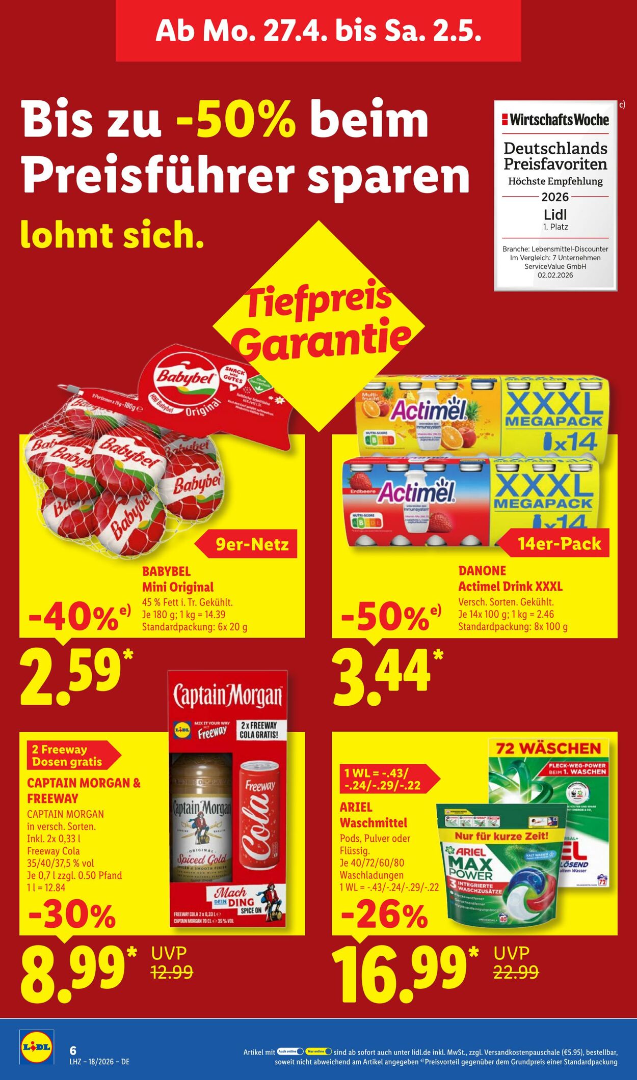 Prospekt Lidl 27.04.2026 - 02.05.2026