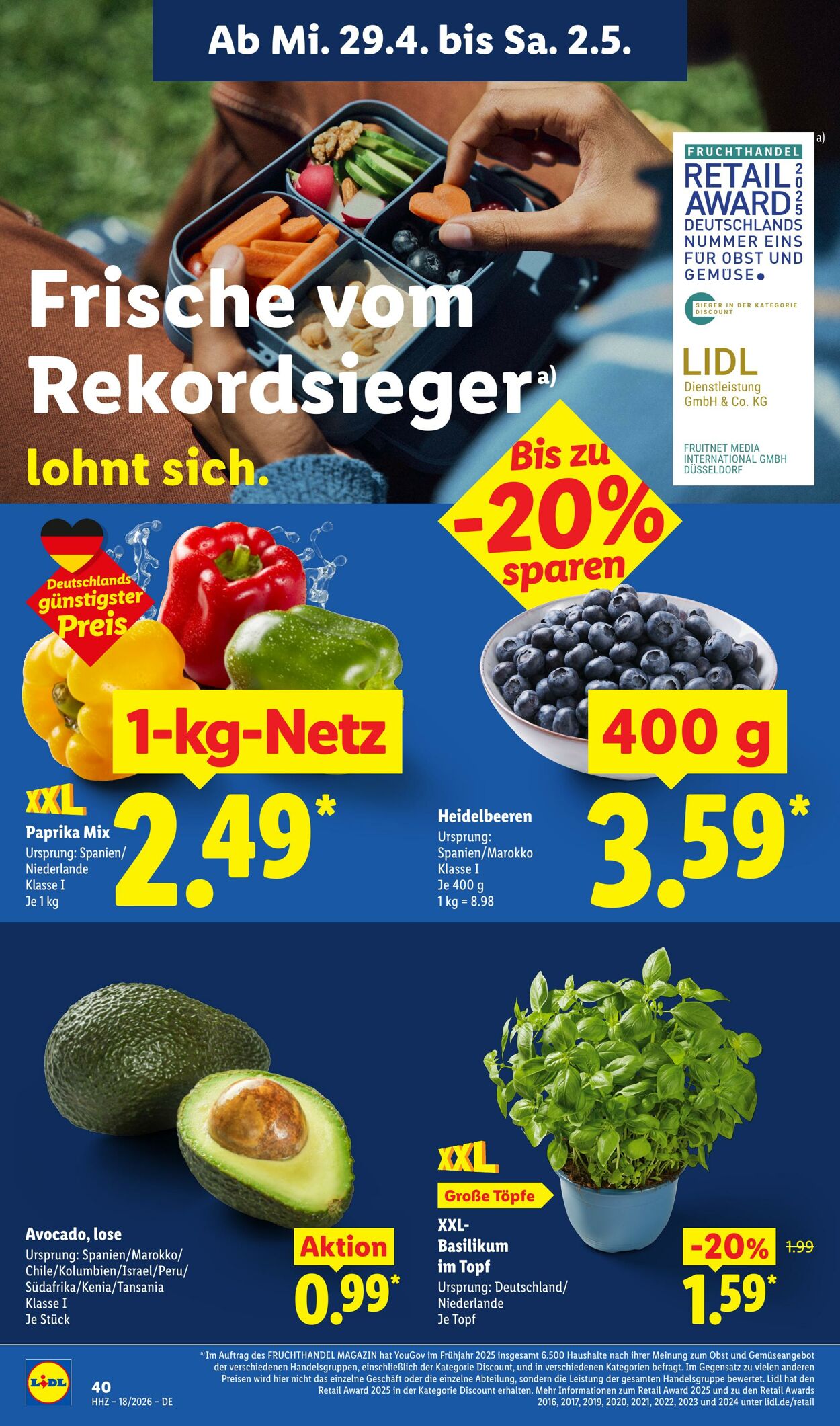 Prospekt Lidl 27.04.2026 - 02.05.2026