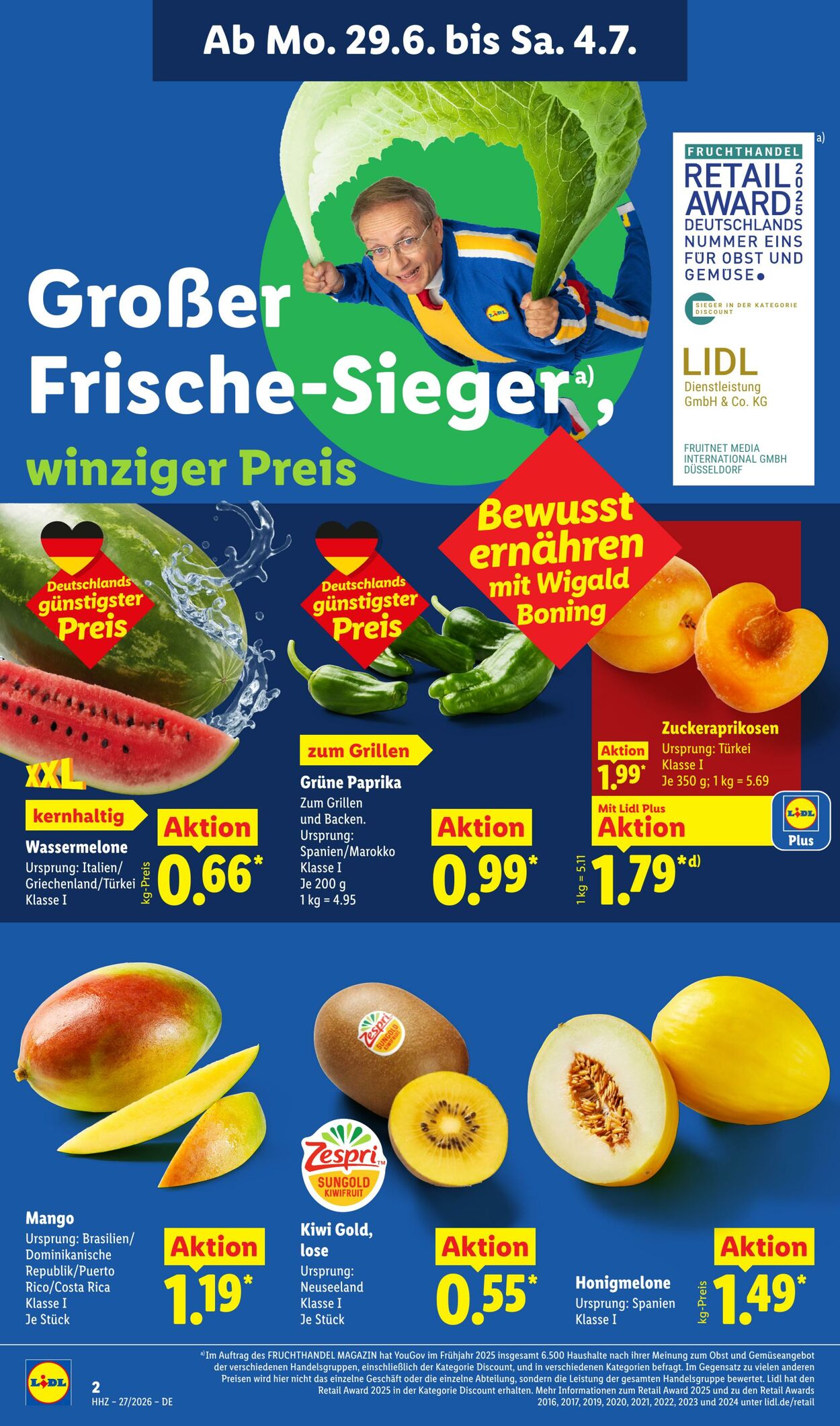 Prospekt Lidl 29.06.2026 - 04.07.2026