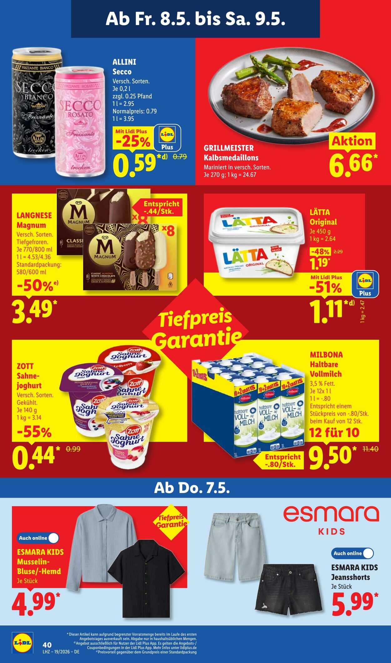 Prospekt Lidl 04.05.2026 - 09.05.2026