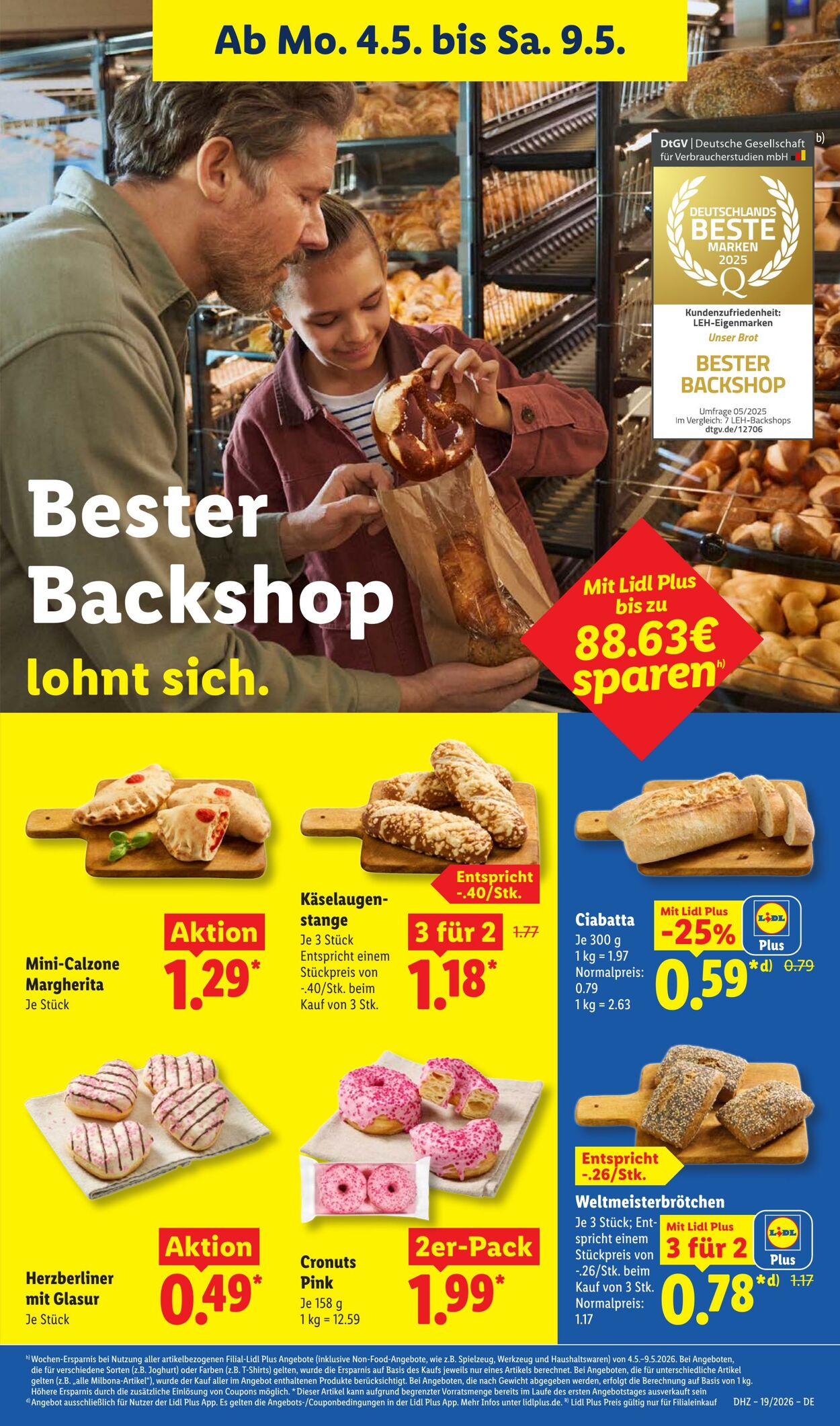 Prospekt Lidl 04.05.2026 - 09.05.2026