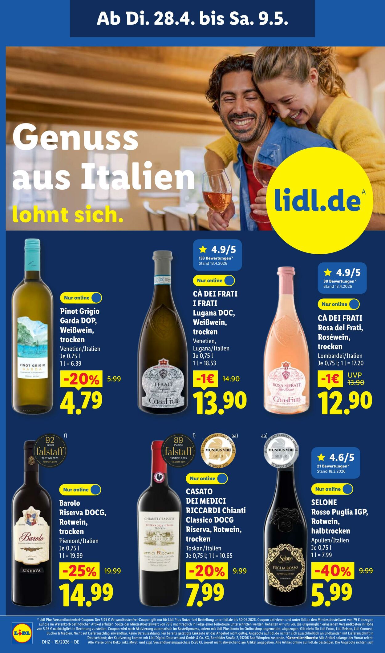 Prospekt Lidl 04.05.2026 - 09.05.2026