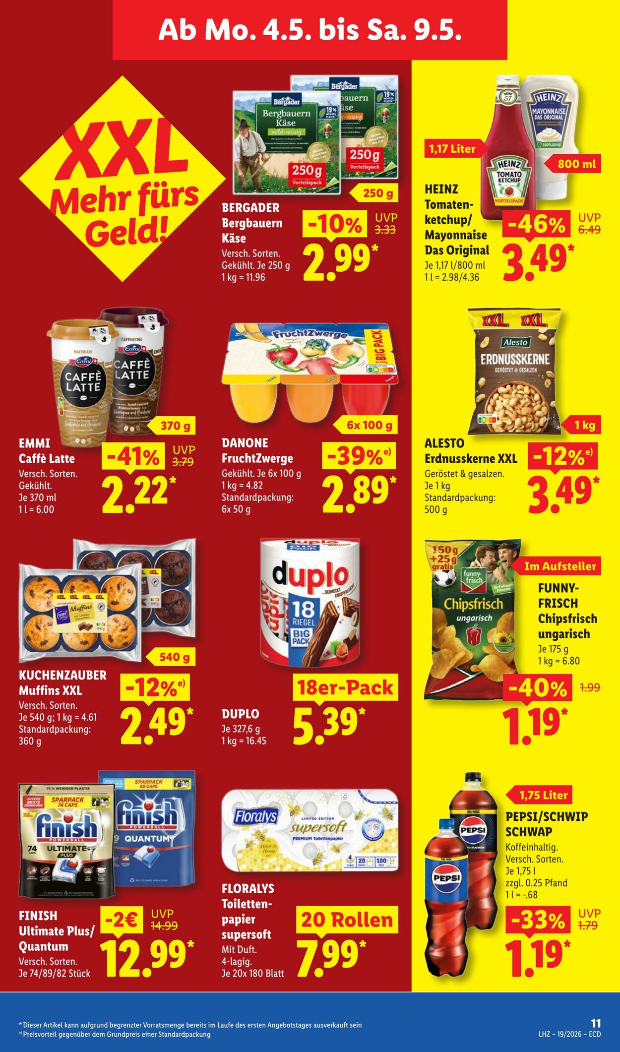 Prospekt Lidl 04.05.2026 - 09.05.2026