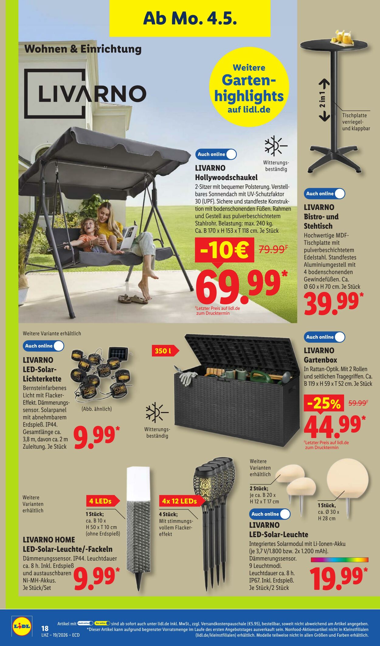 Prospekt Lidl 04.05.2026 - 09.05.2026