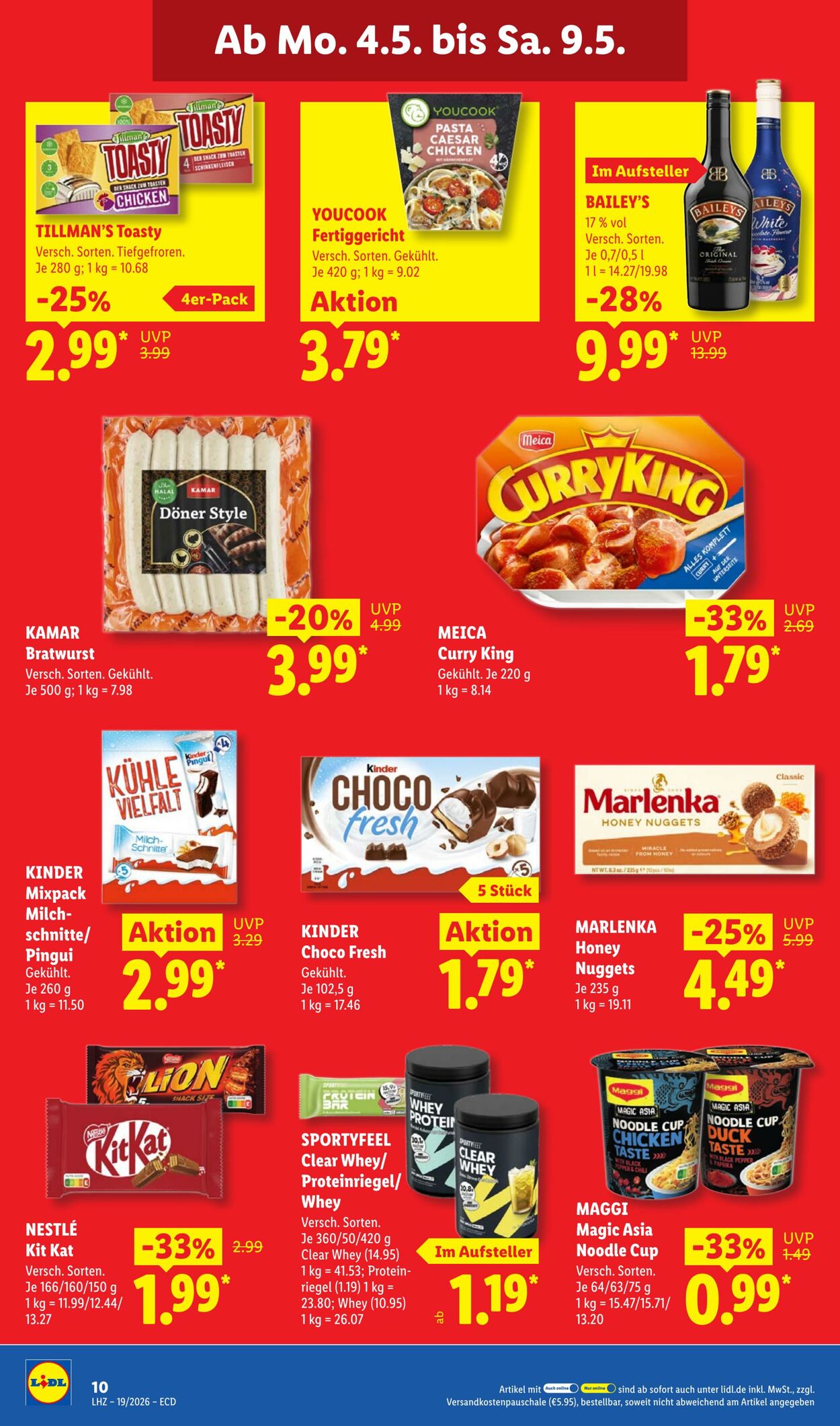 Prospekt Lidl 04.05.2026 - 09.05.2026