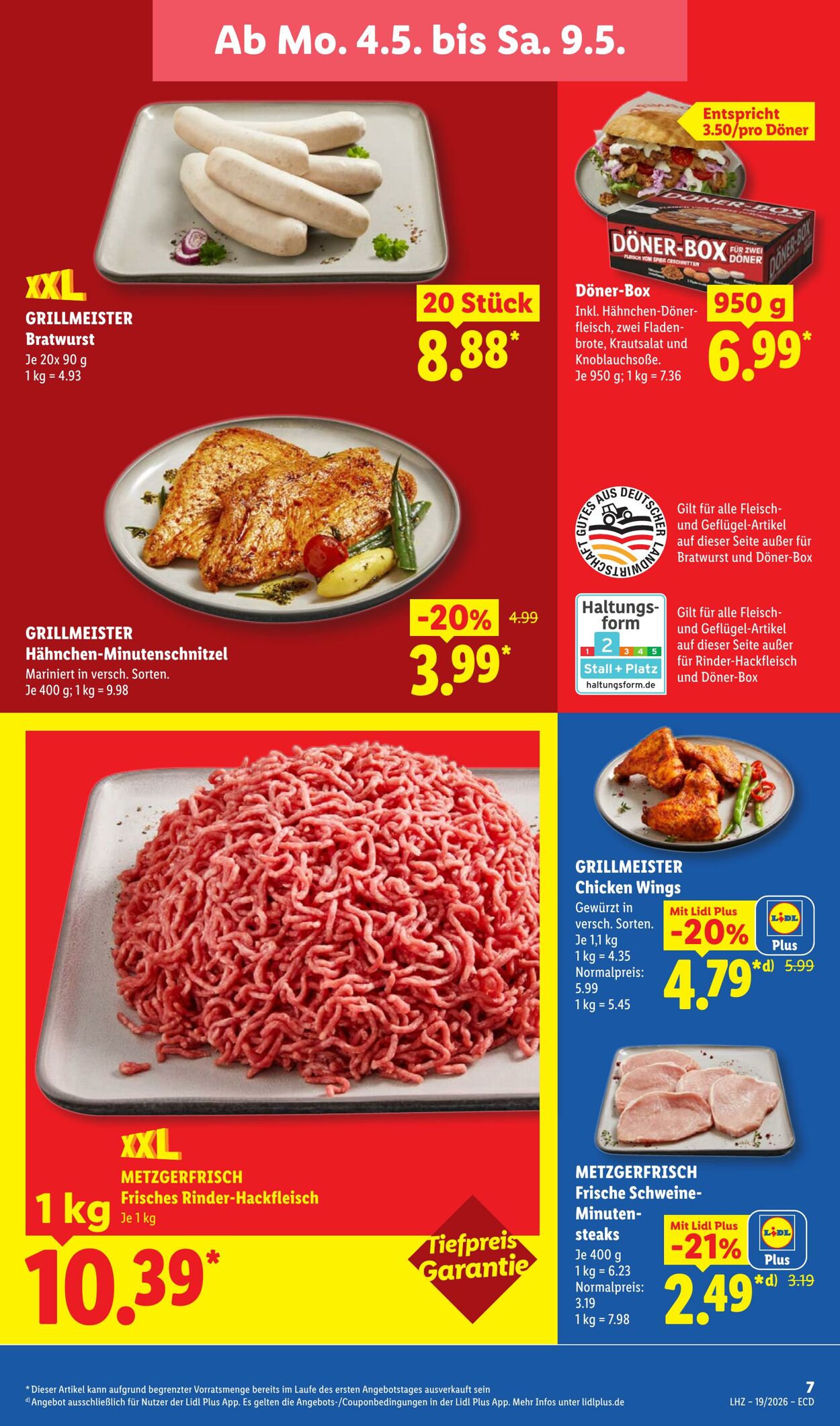 Prospekt Lidl 04.05.2026 - 09.05.2026