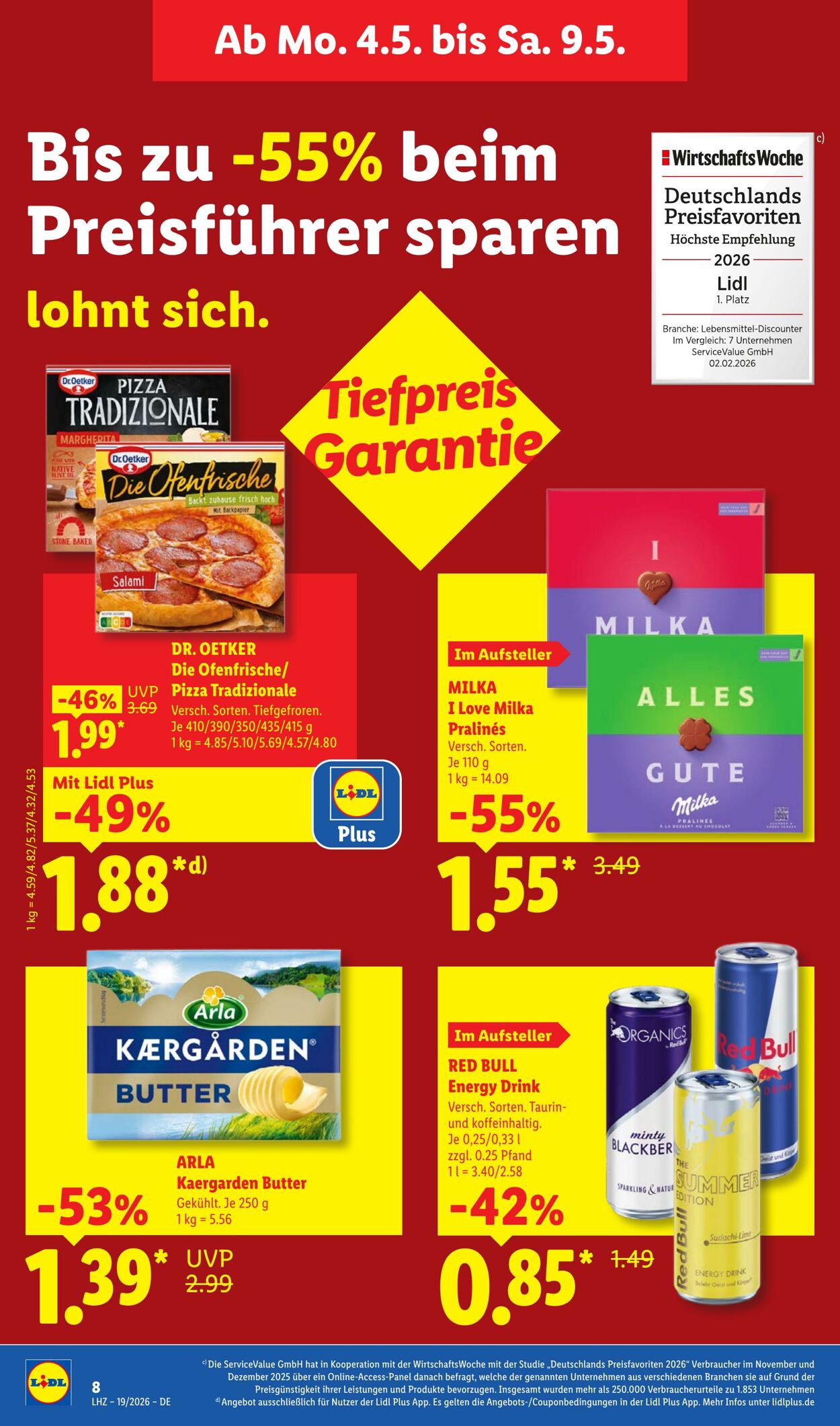 Prospekt Lidl 04.05.2026 - 09.05.2026