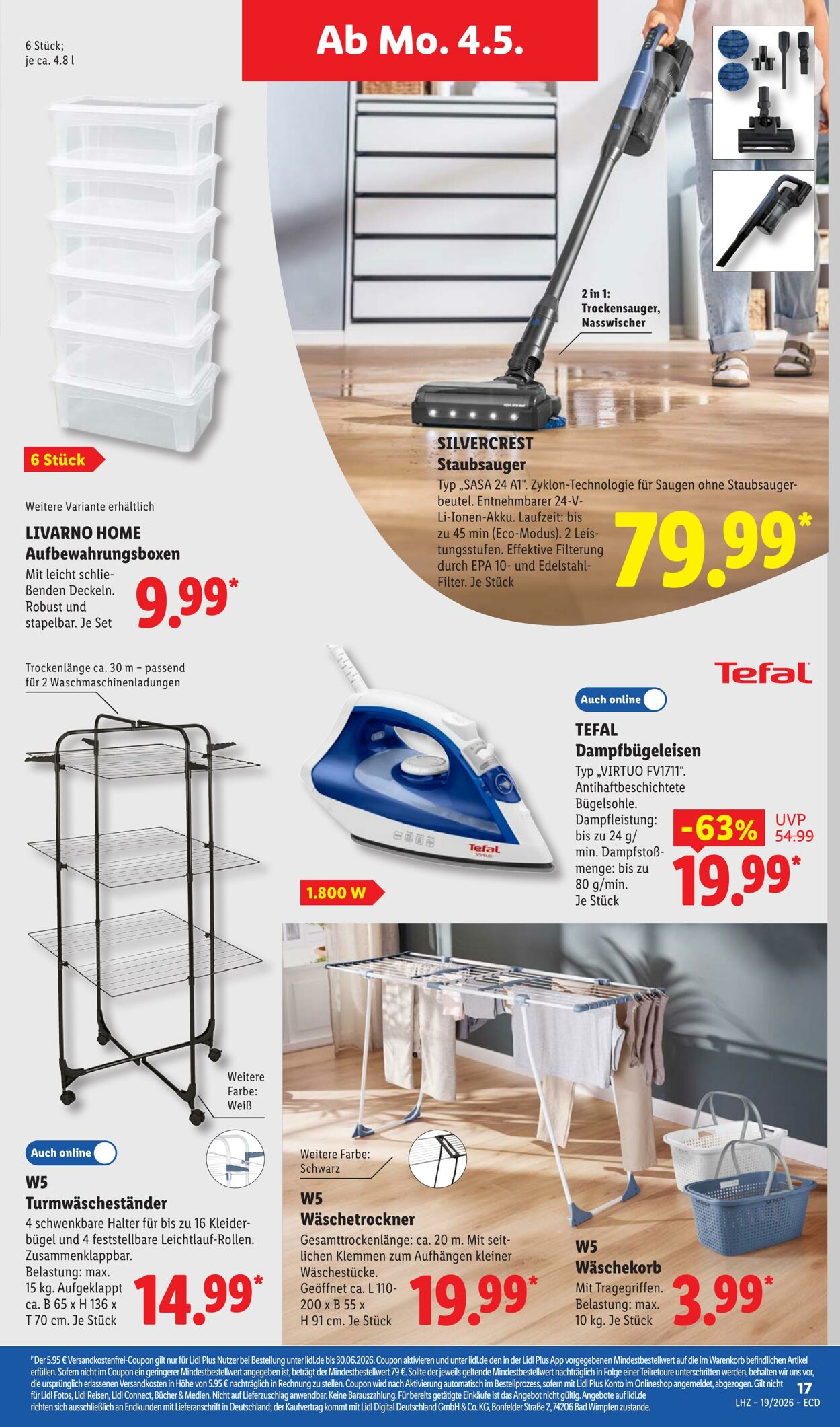 Prospekt Lidl 04.05.2026 - 09.05.2026