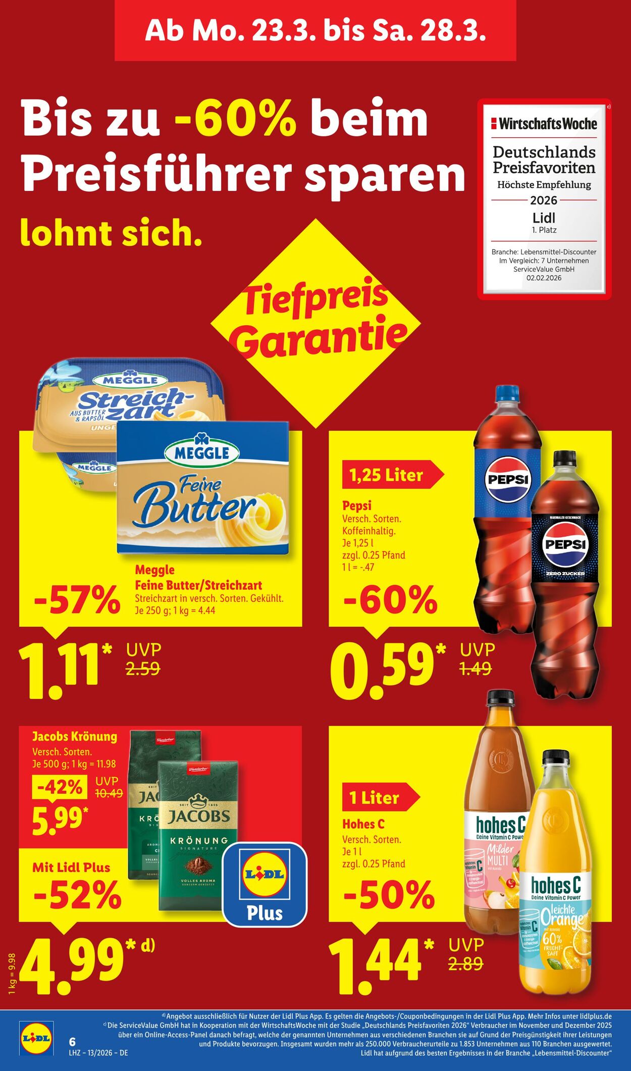 Prospekt Lidl 23.03.2026 - 28.03.2026
