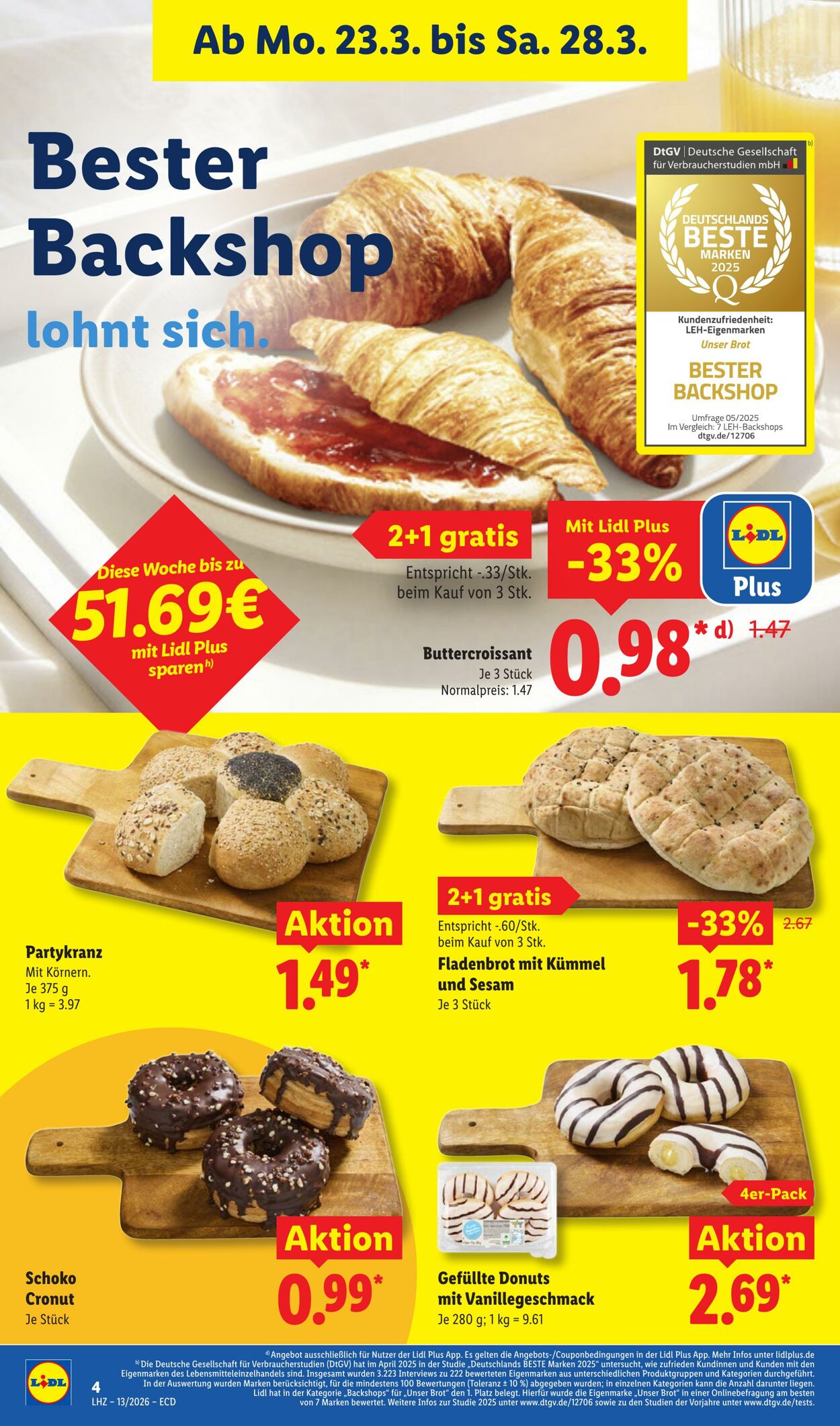 Prospekt Lidl 23.03.2026 - 28.03.2026