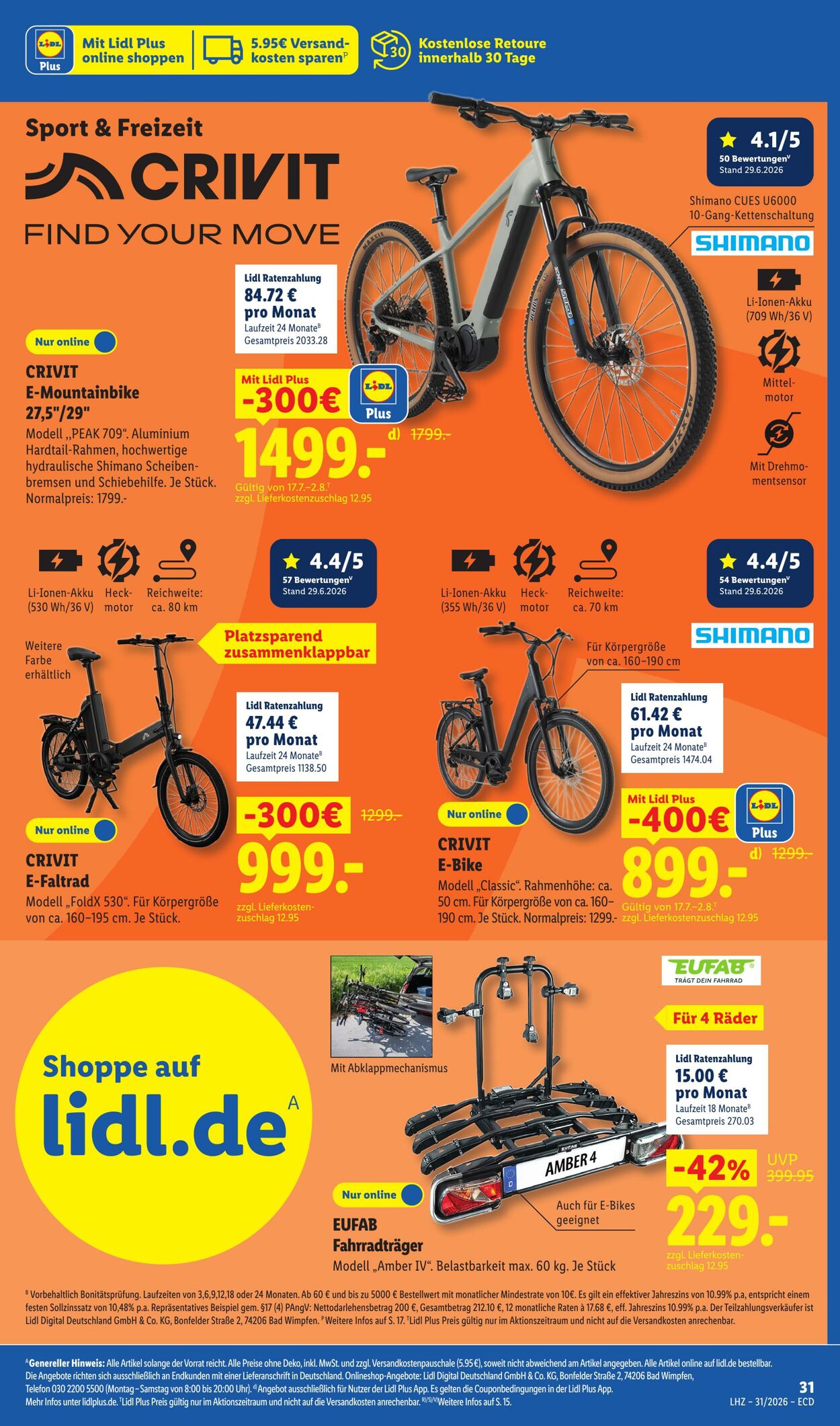 Prospekt Lidl 27.07.2026 - 01.08.2026