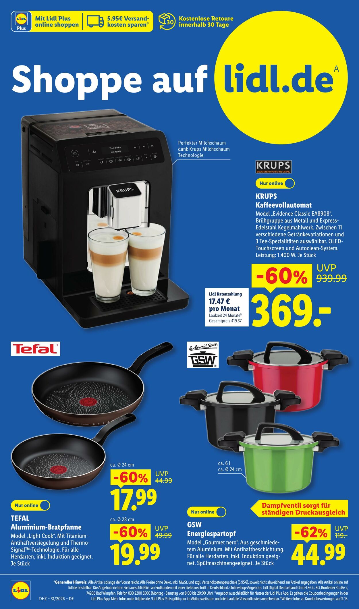 Prospekt Lidl 27.07.2026 - 01.08.2026