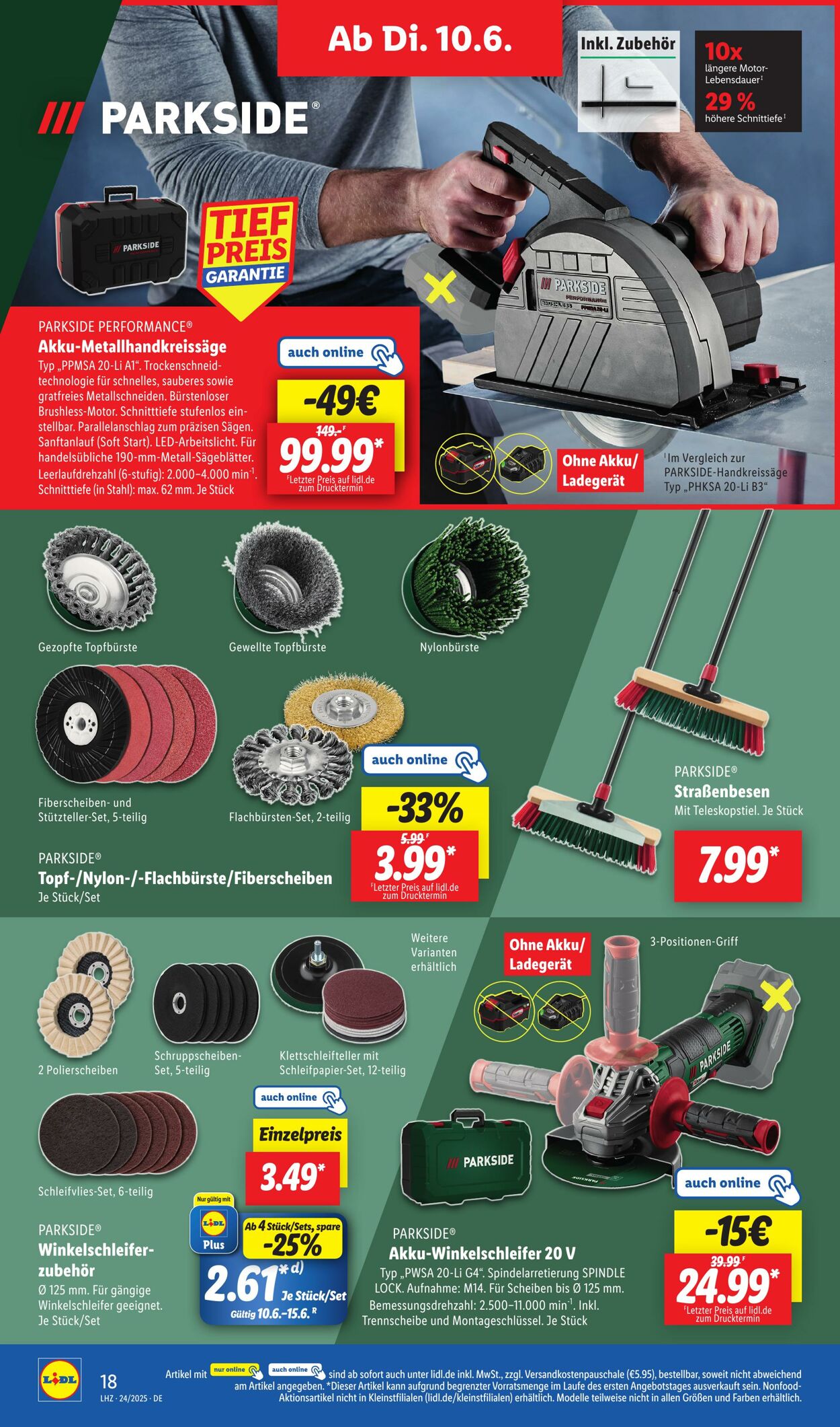 Prospekt Lidl 10.06.2025 - 14.06.2025