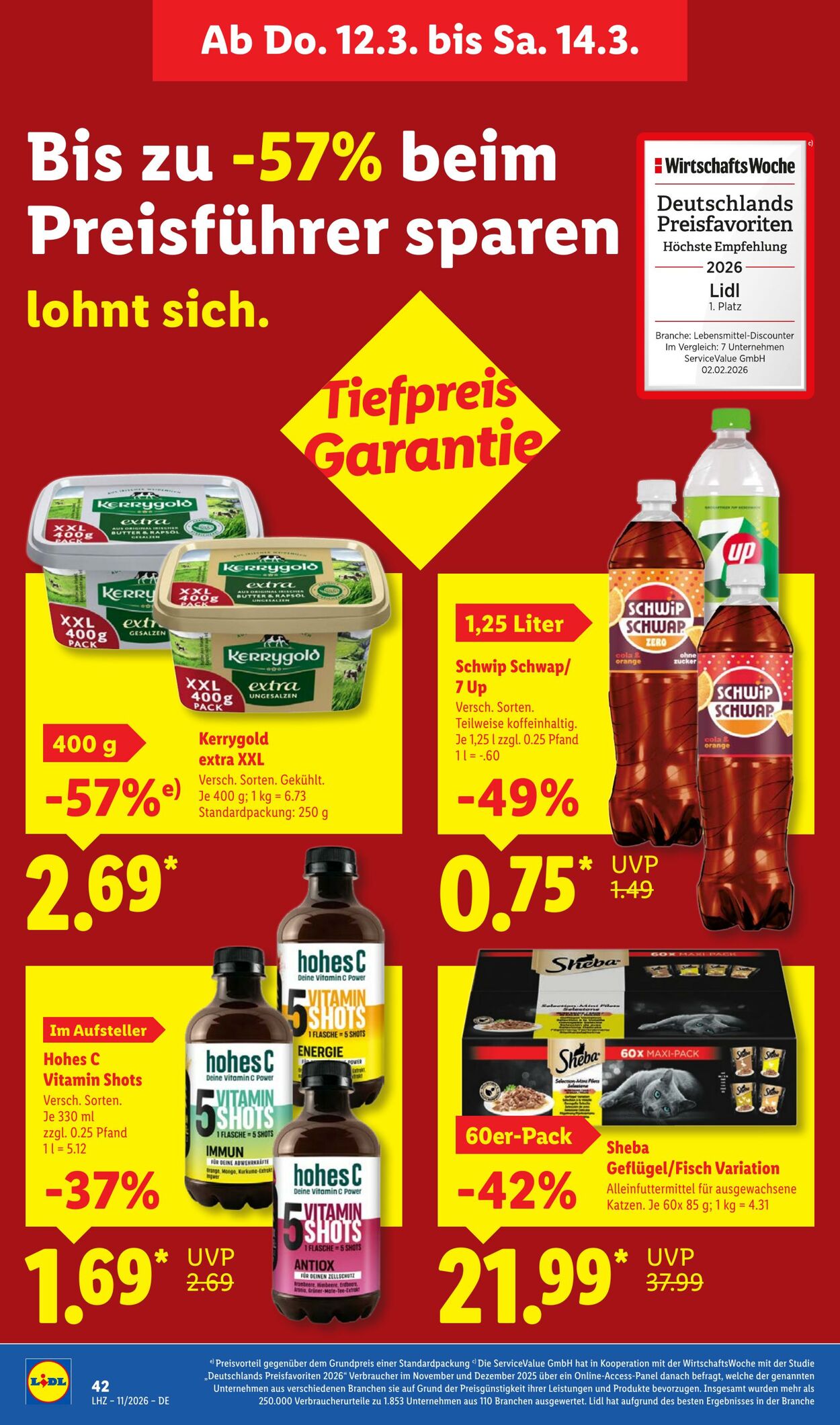 Prospekt Lidl 09.03.2026 - 14.03.2026