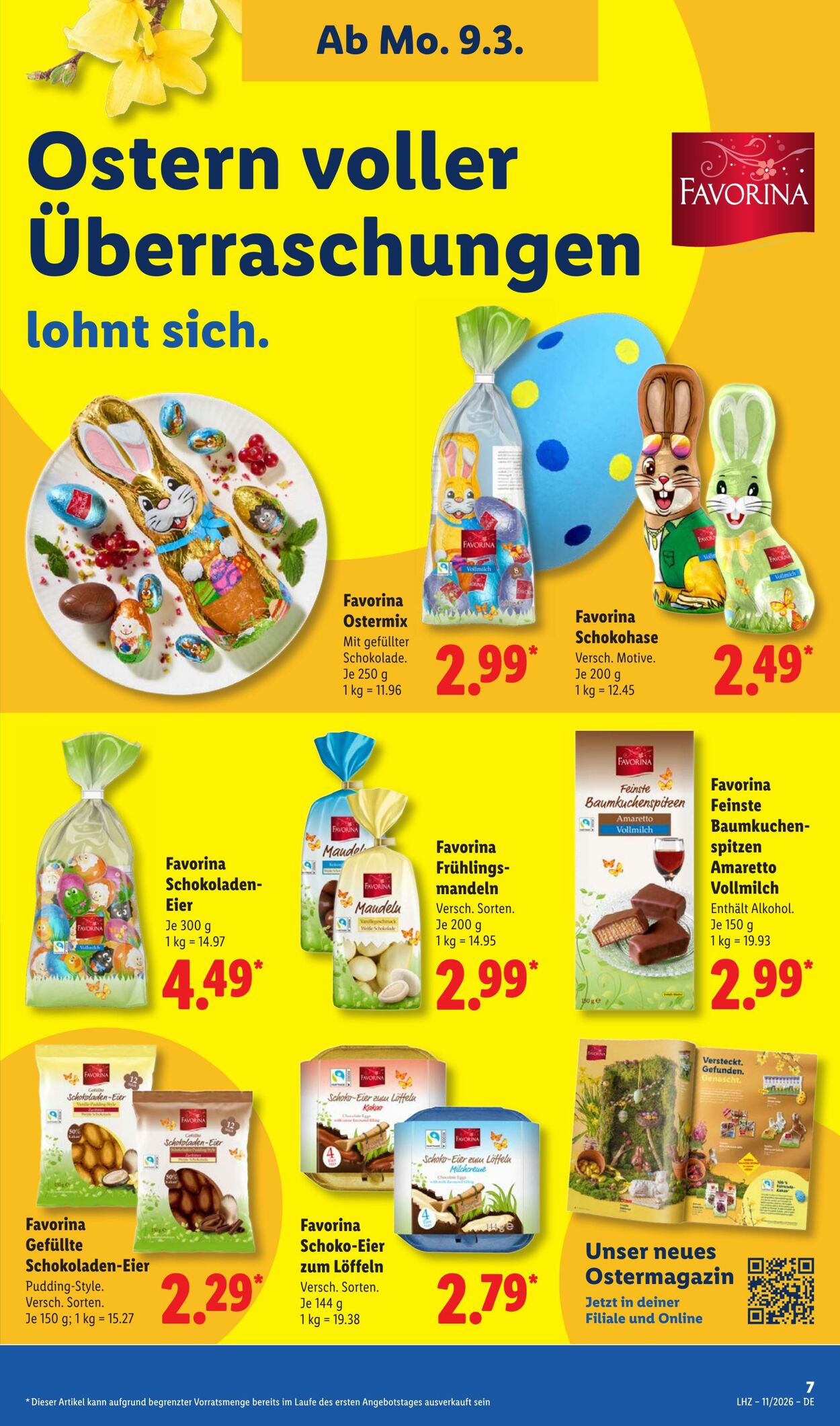 Prospekt Lidl 09.03.2026 - 14.03.2026