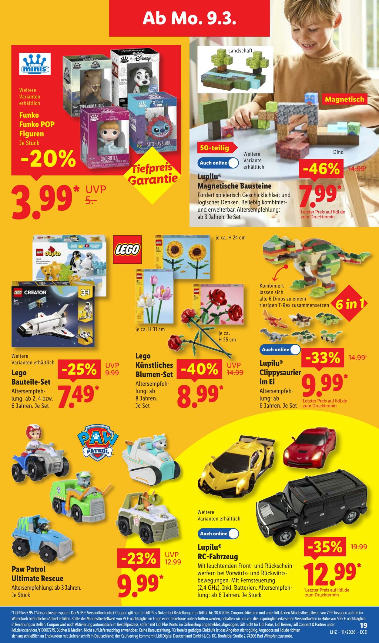 Prospekt Lidl 09.03.2026 - 14.03.2026