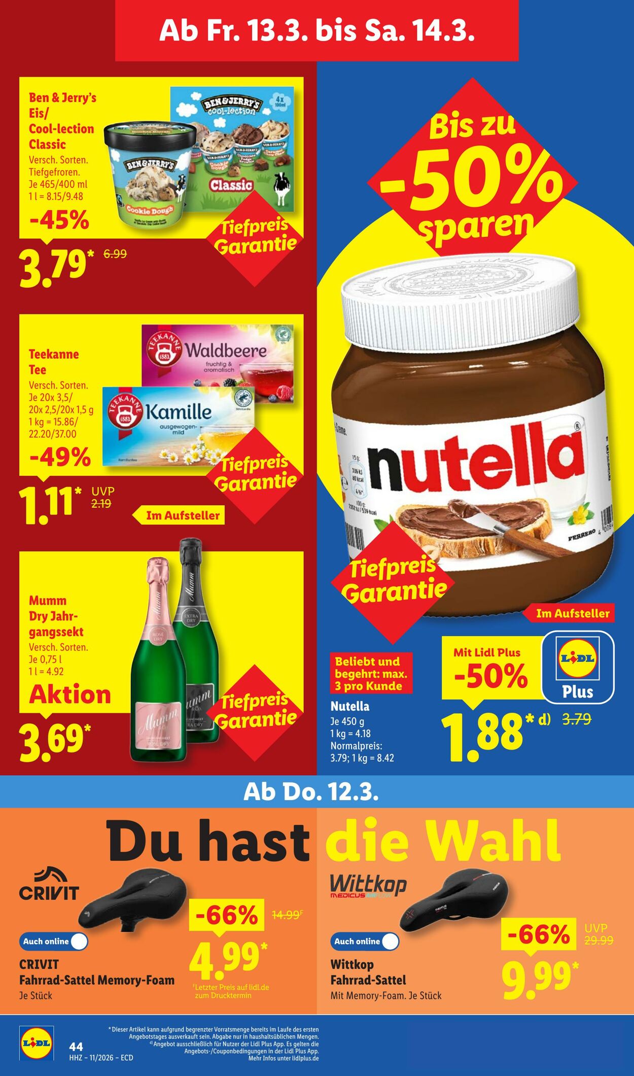 Prospekt Lidl 09.03.2026 - 14.03.2026