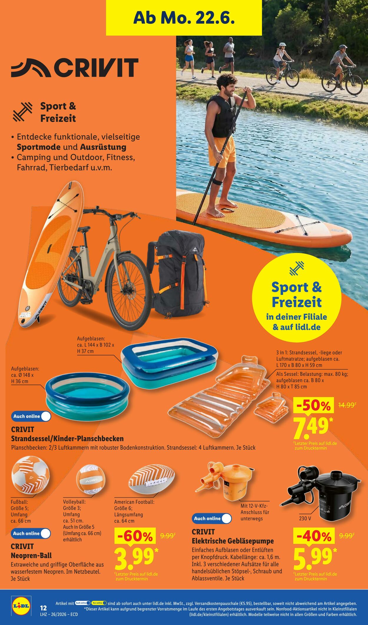 Prospekt Lidl 22.06.2026 - 27.06.2026