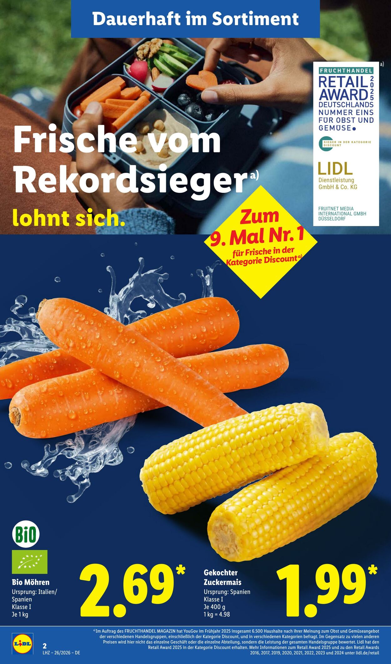 Prospekt Lidl 22.06.2026 - 27.06.2026